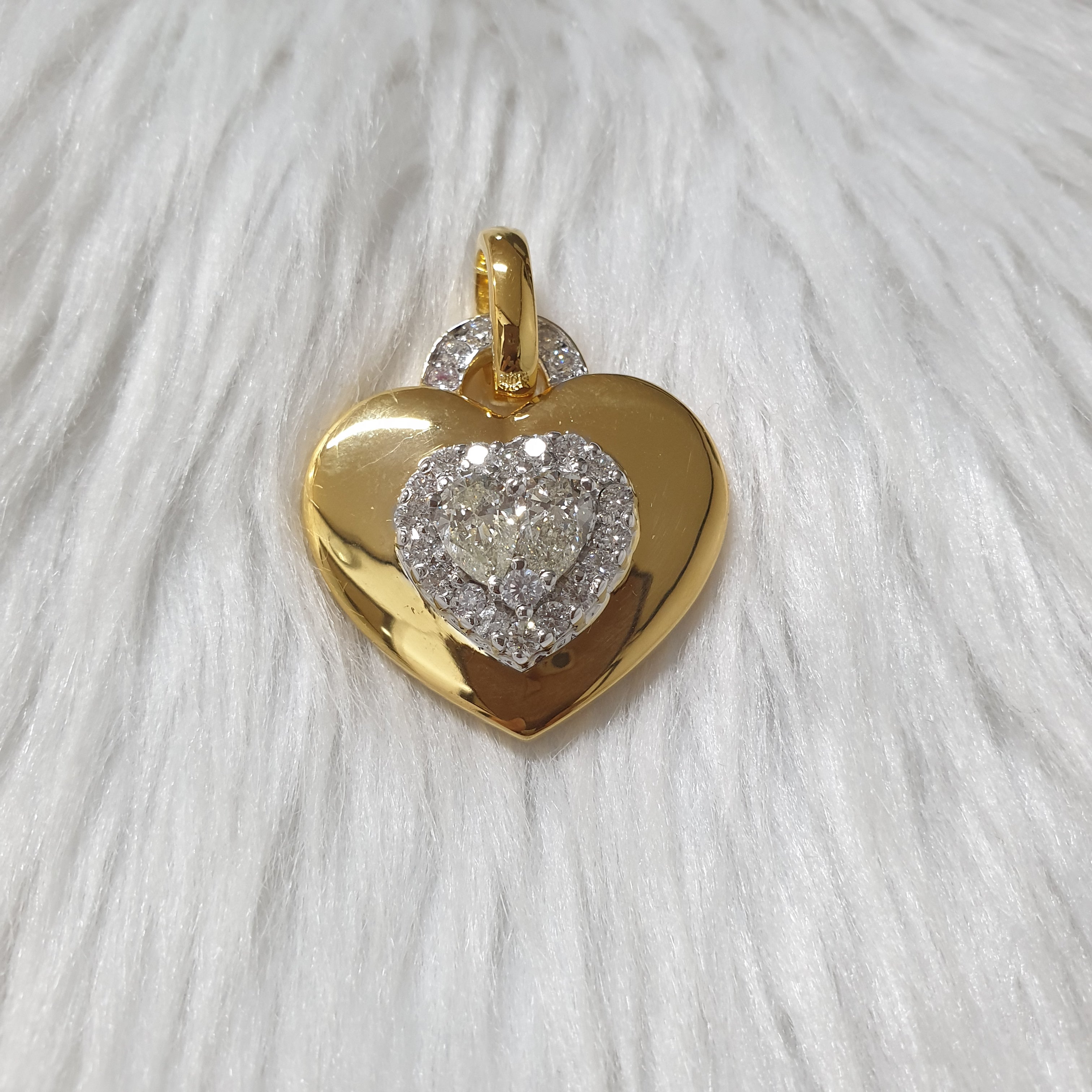 Heart Pendant (SOLD - INQUIRE FOR MADE TO ORDER)
