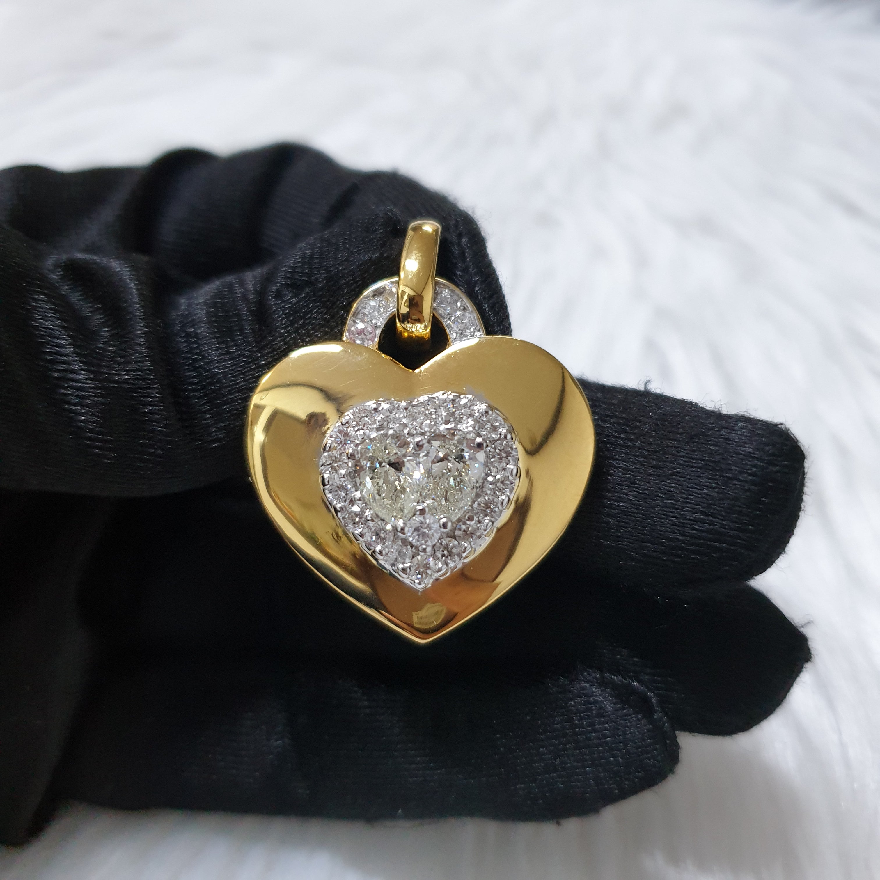 Heart Pendant (SOLD - INQUIRE FOR MADE TO ORDER)