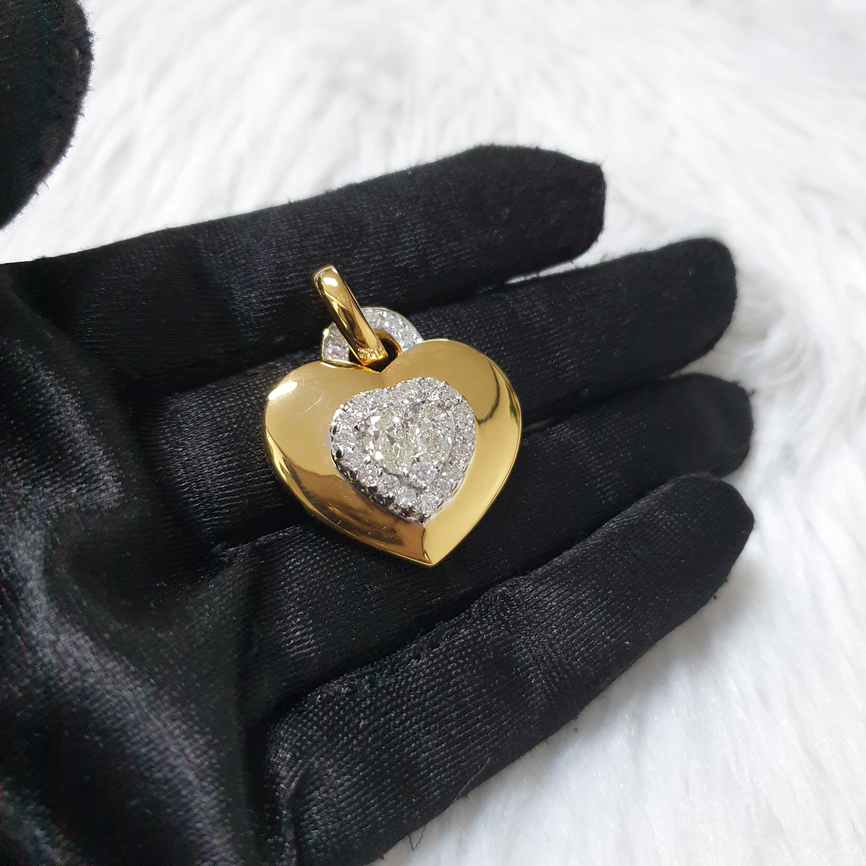 Heart Pendant (SOLD - INQUIRE FOR MADE TO ORDER)