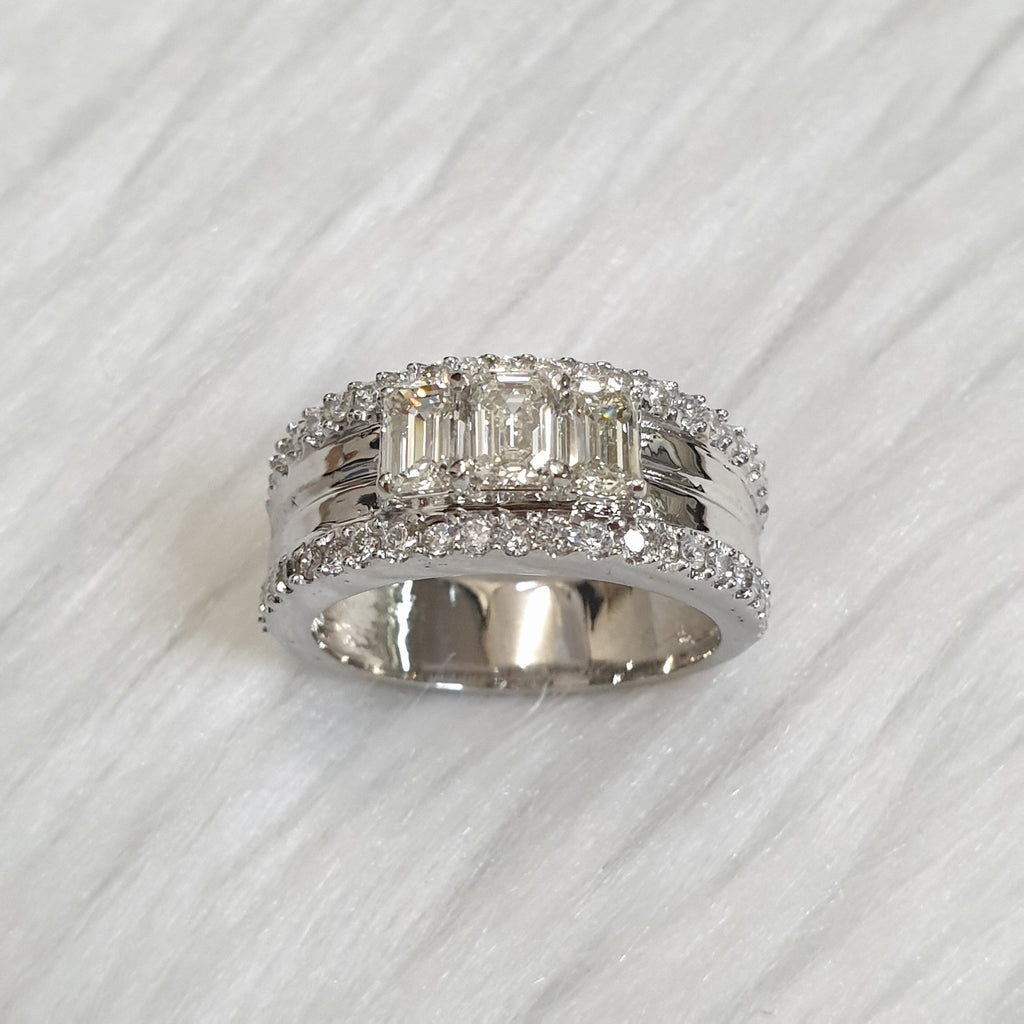 Ring - 14K White Gold