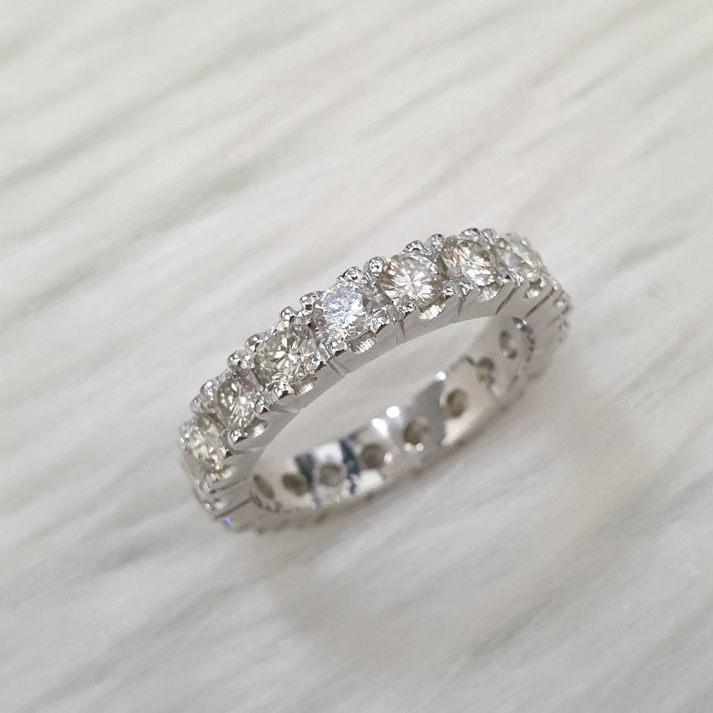 Full Eternity Ring – White Gold