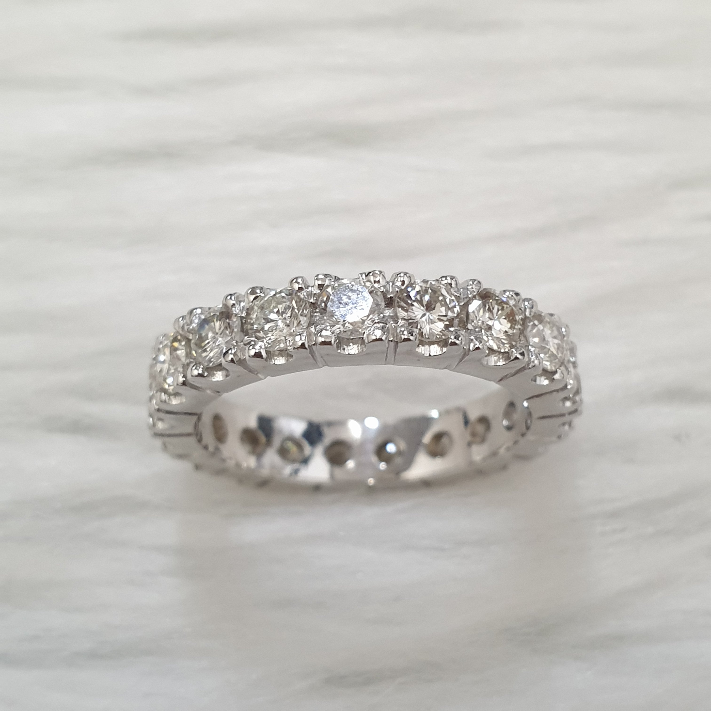 Full Eternity Ring – White Gold