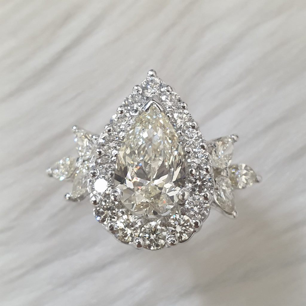 Ring - 14K White Gold