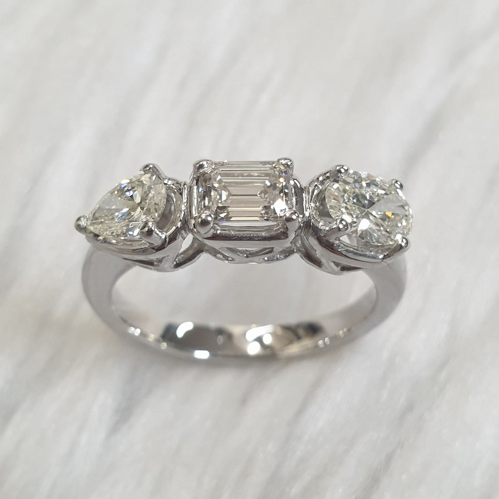 Ring - 14K White Gold