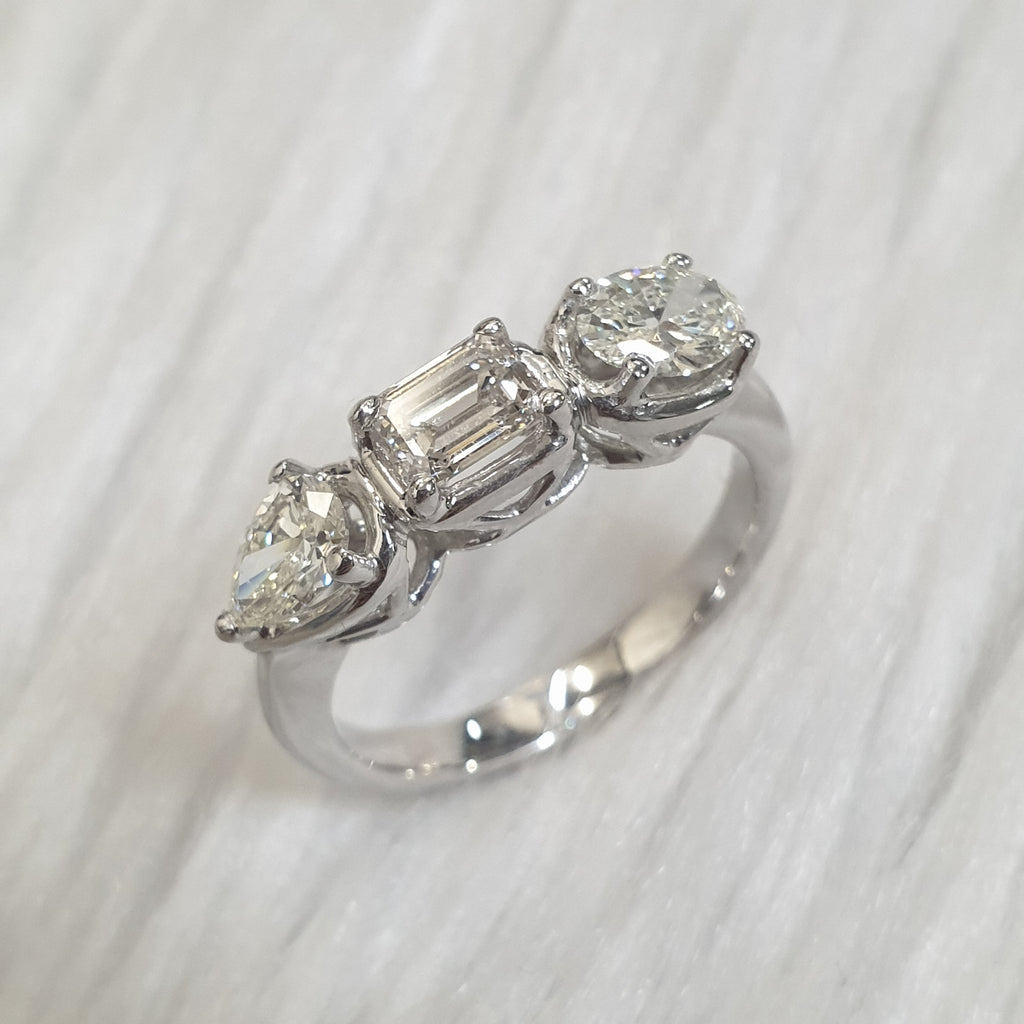 Ring - 14K White Gold
