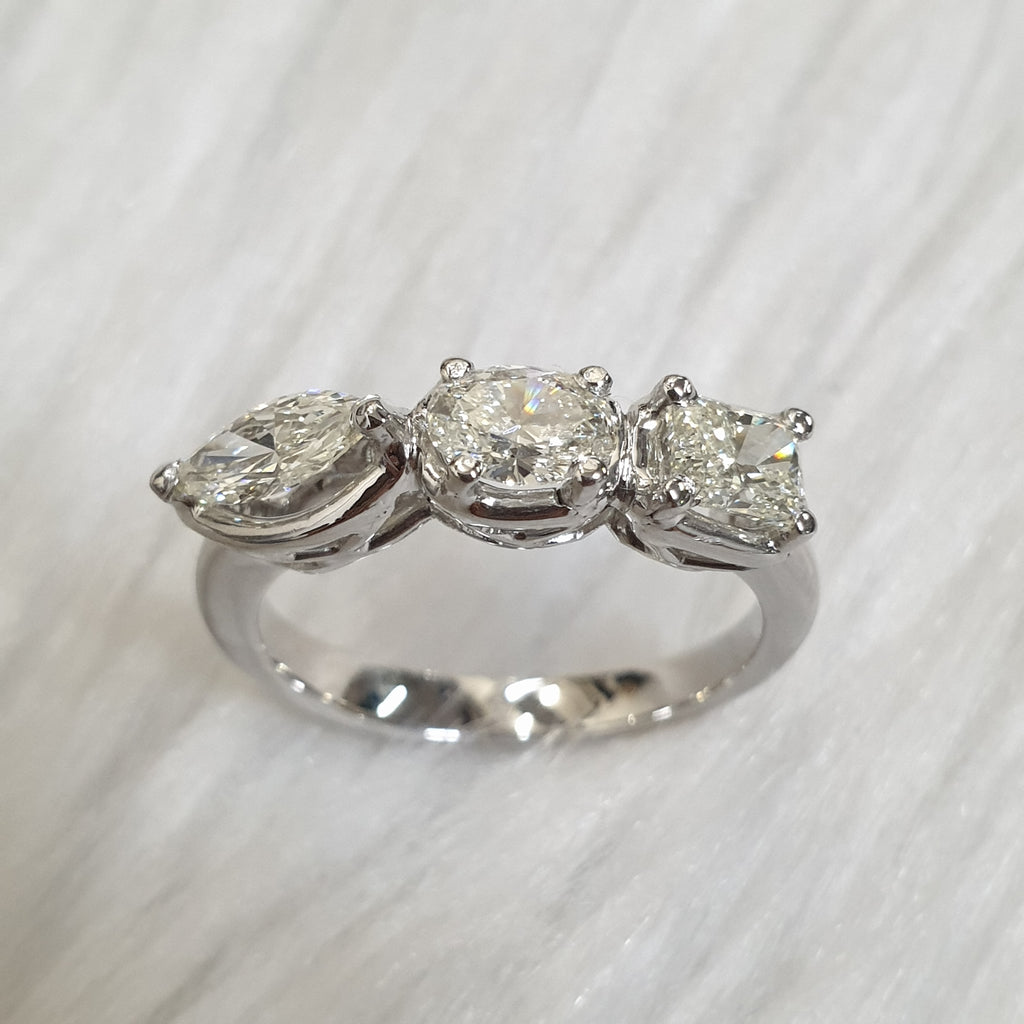 Ring - 14K White Gold