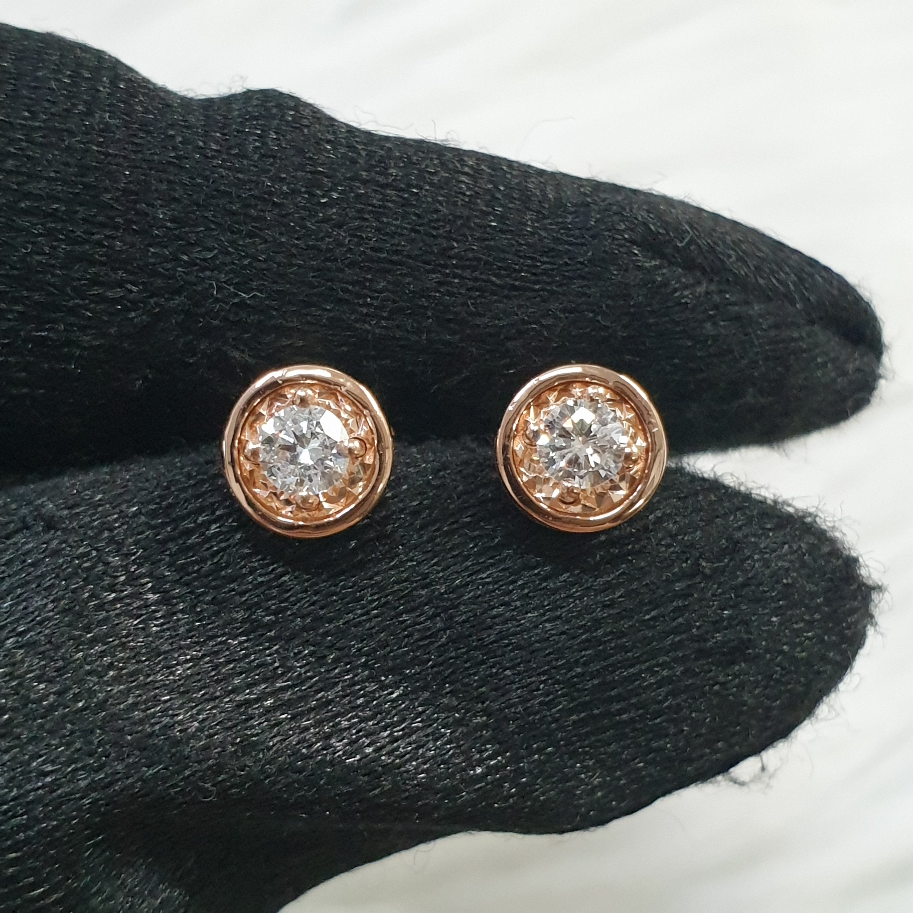 Pair Earring - 18K Rose Gold