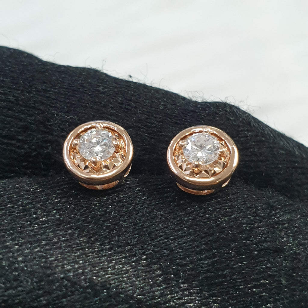 Pair Earring - 18K Rose Gold