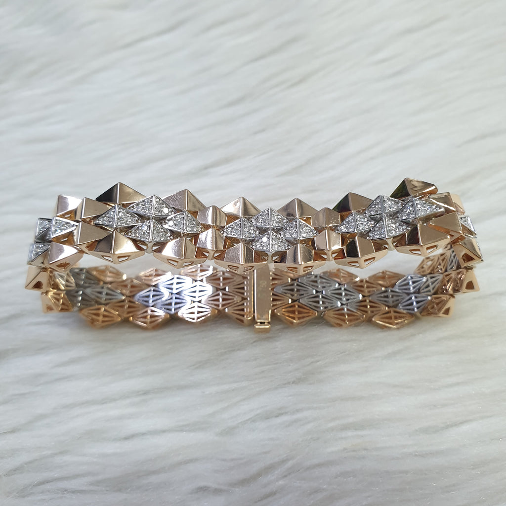 Bracelet – 18K Rose/White Gold