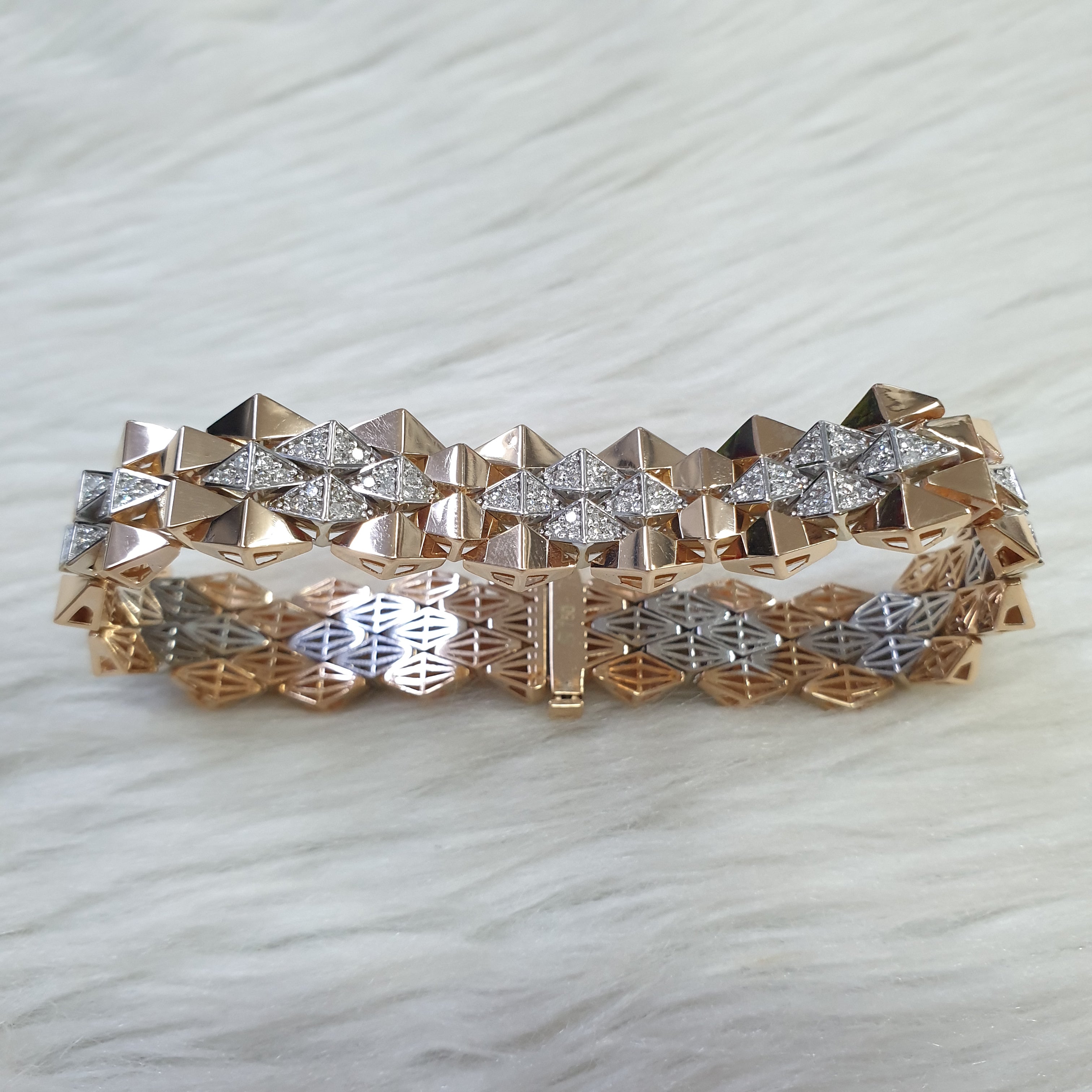 Bracelet – 18K Rose/White Gold