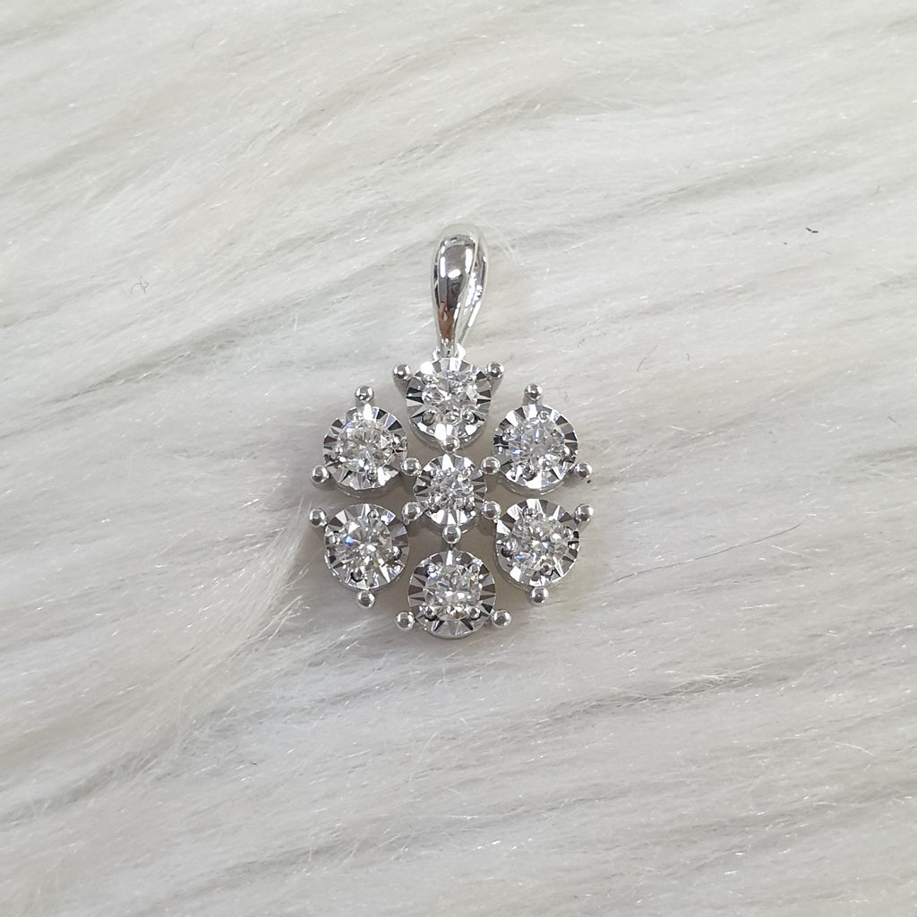 Pendant - 18K White Gold