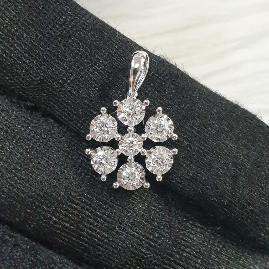 Pendant - 18K White Gold