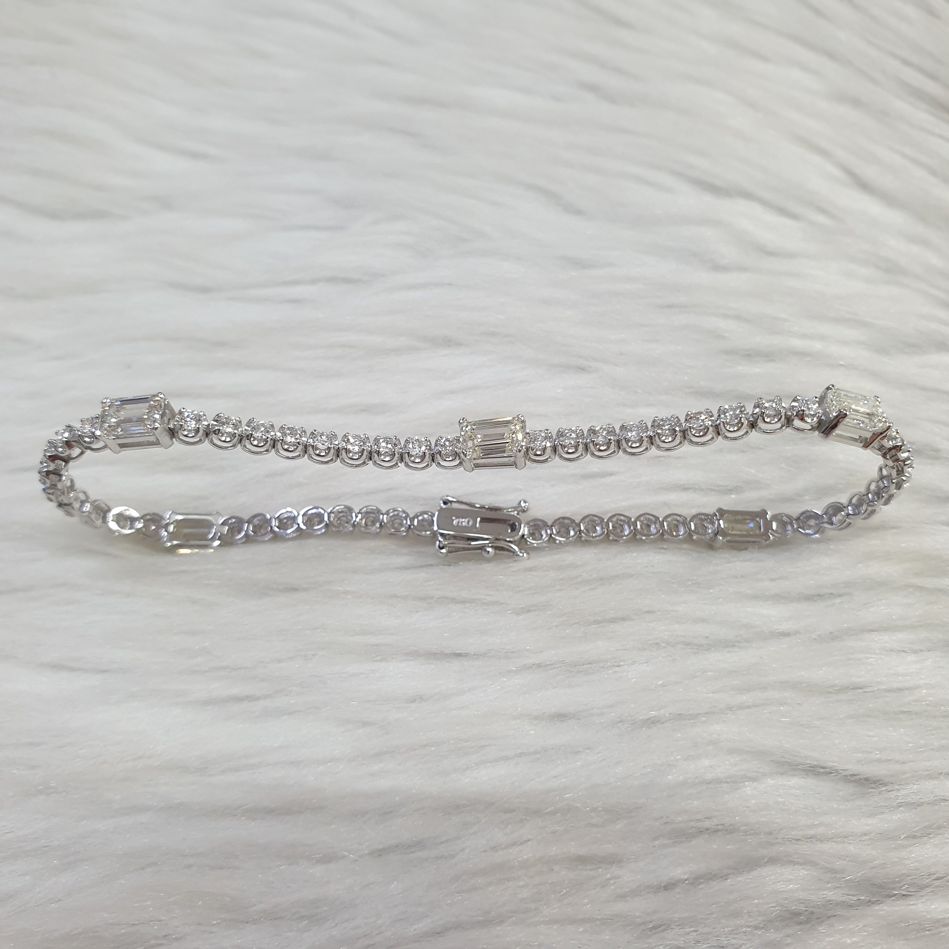 Bracelet - 18K White Gold (SOLD - INQUIRE FOR MADE TO ORDER)