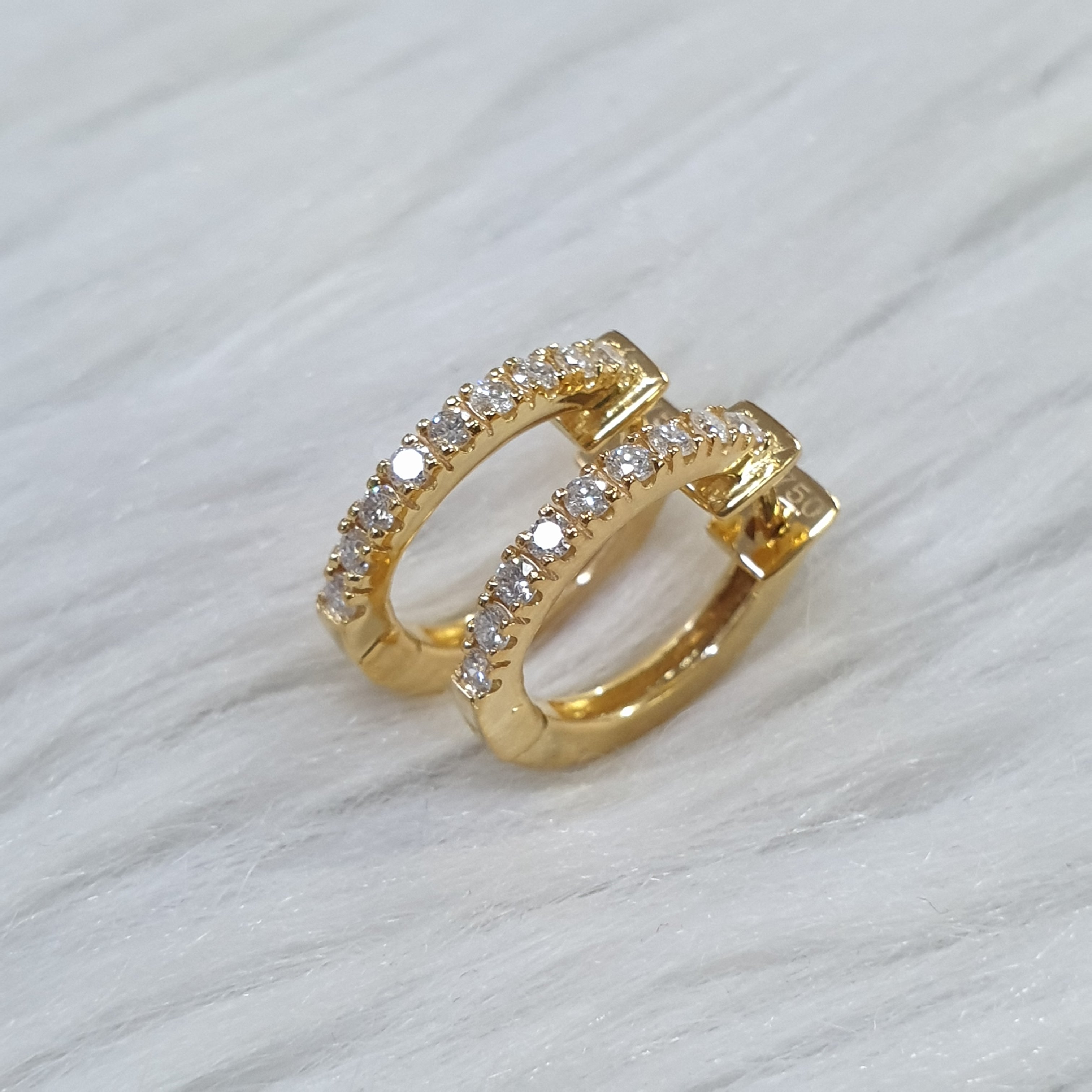 Pair Earring 18K Yellow Gold