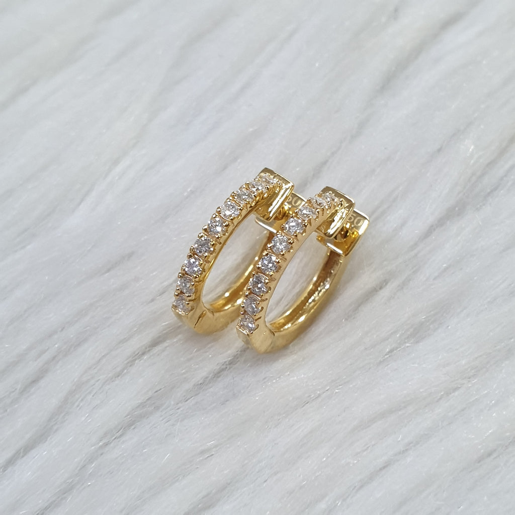 Pair Earring 18K Yellow Gold