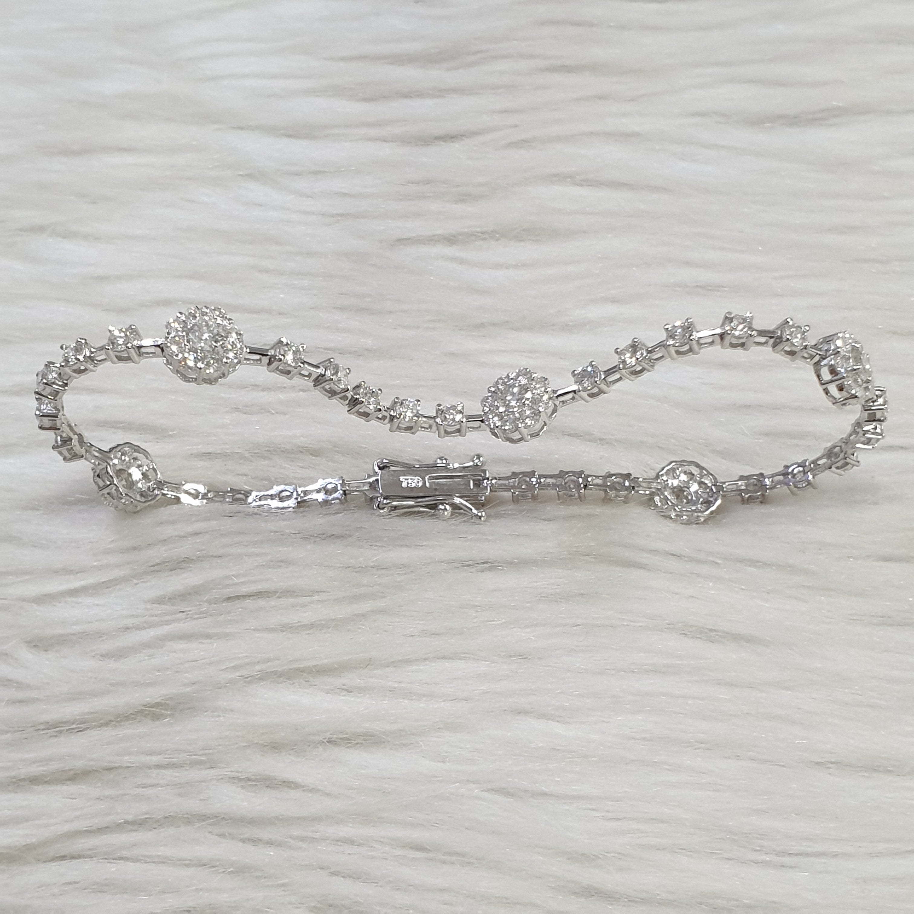 Bracelet - 18K White Gold (SOLD - INQUIRE FOR MADE TO ORDER)