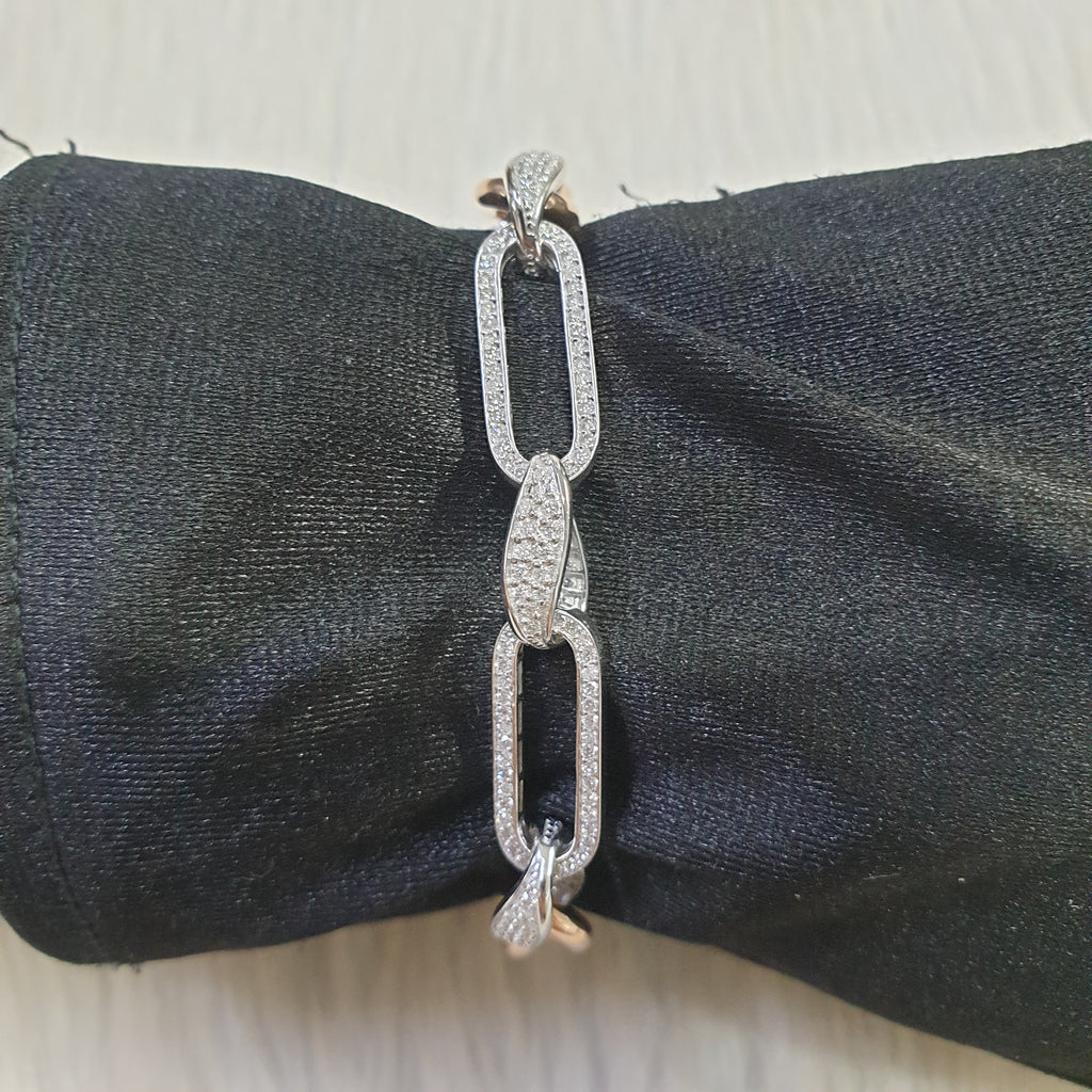 Bracelet – 18K Rose/White Gold