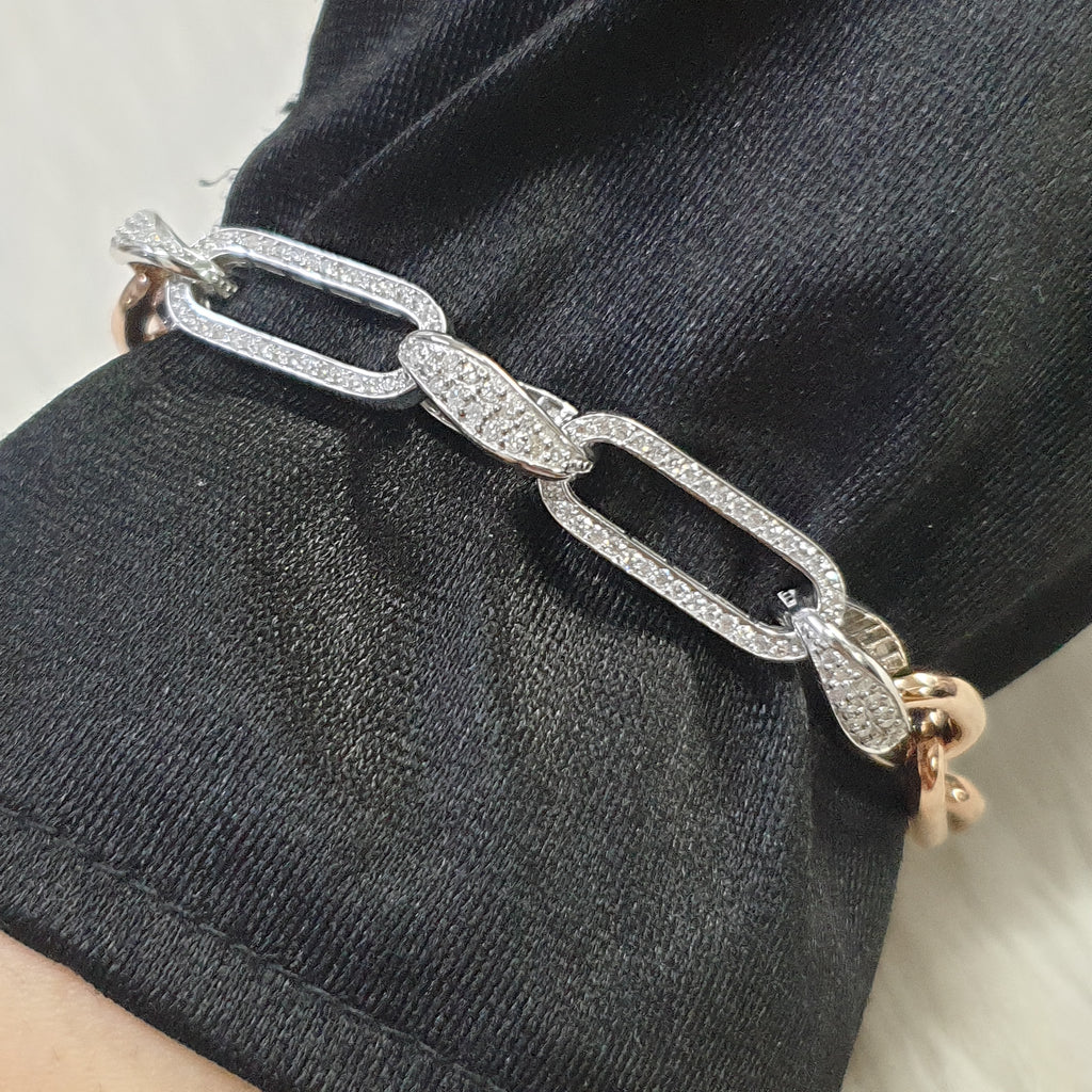 Bracelet – 18K Rose/White Gold