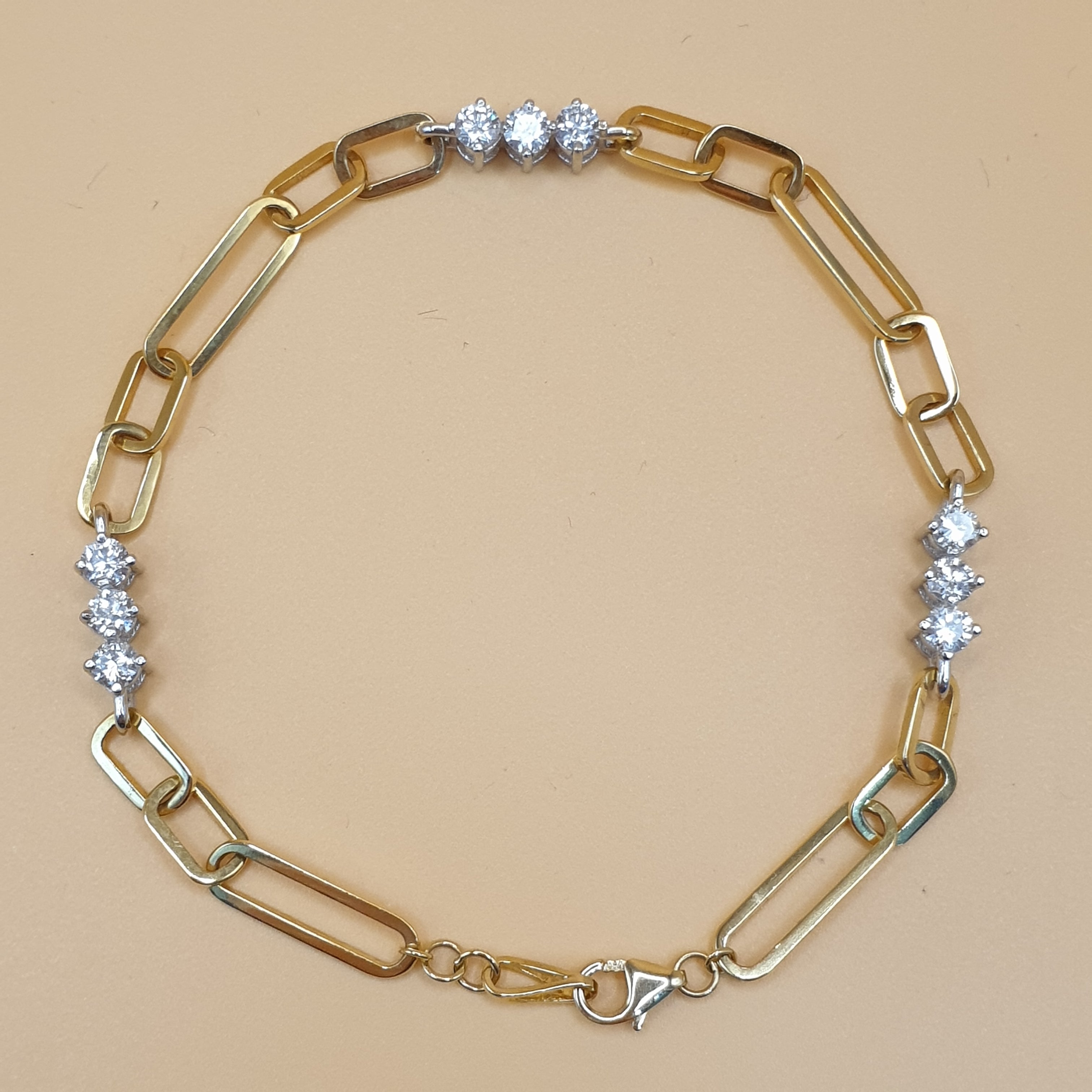 Bracelet - 18K Yellow/White Gold