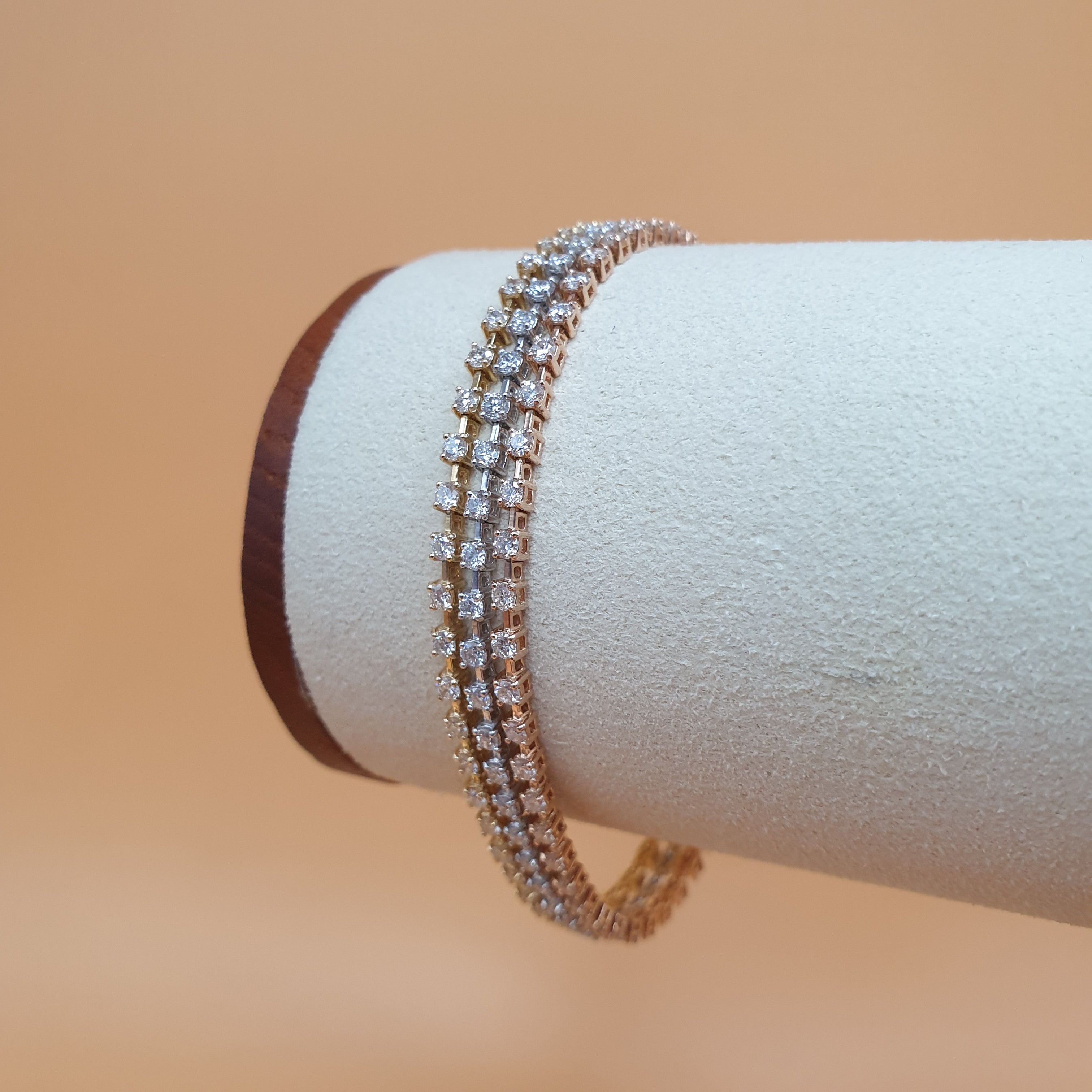 Bracelet - 18K Tricolor