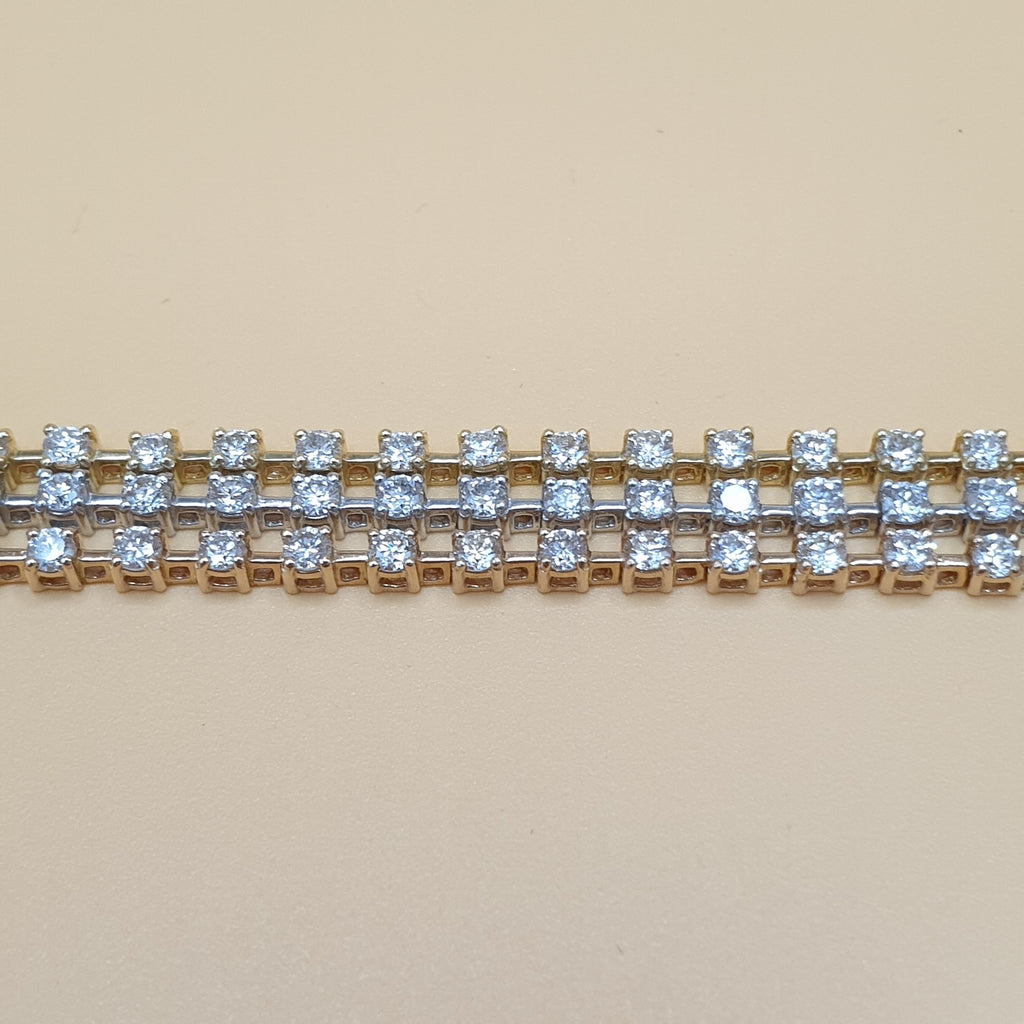 Bracelet - 18K Tricolor