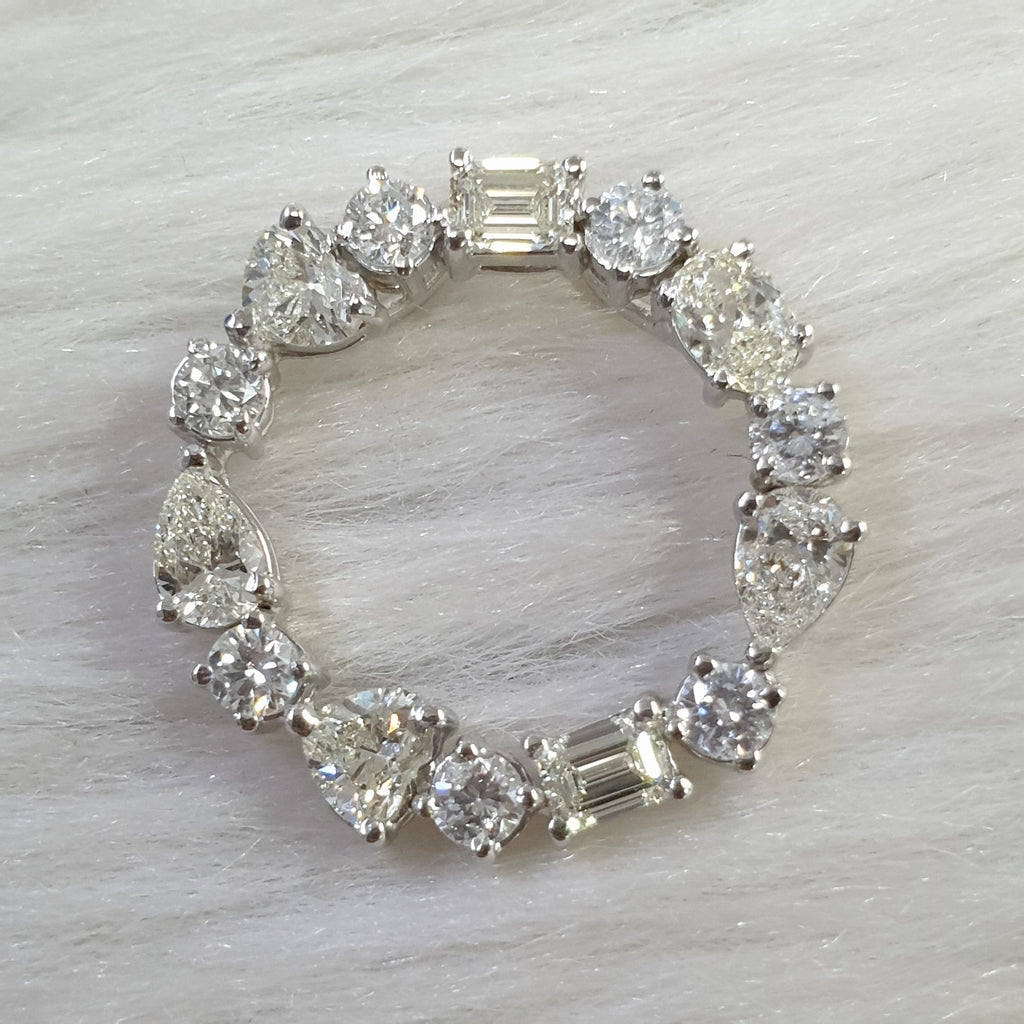 Pendant 14K White Gold (SOLD - INQUIRE FOR MADE TO ORDER)
