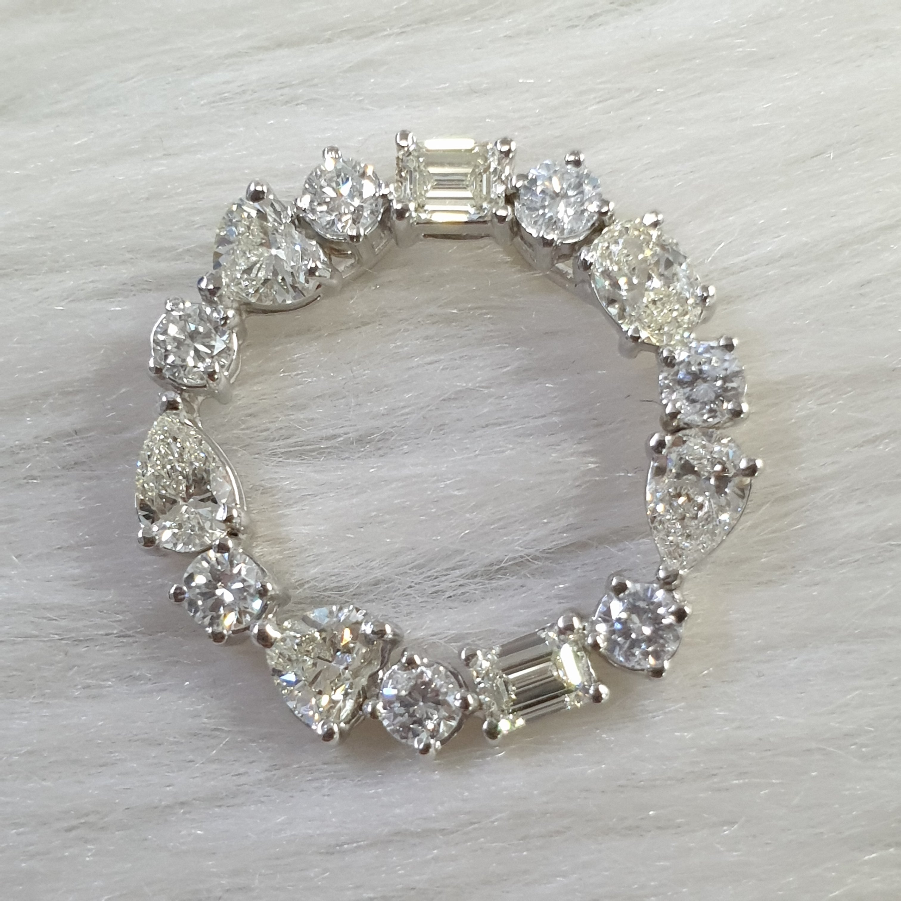 Pendant 14K White Gold (SOLD - INQUIRE FOR MADE TO ORDER)