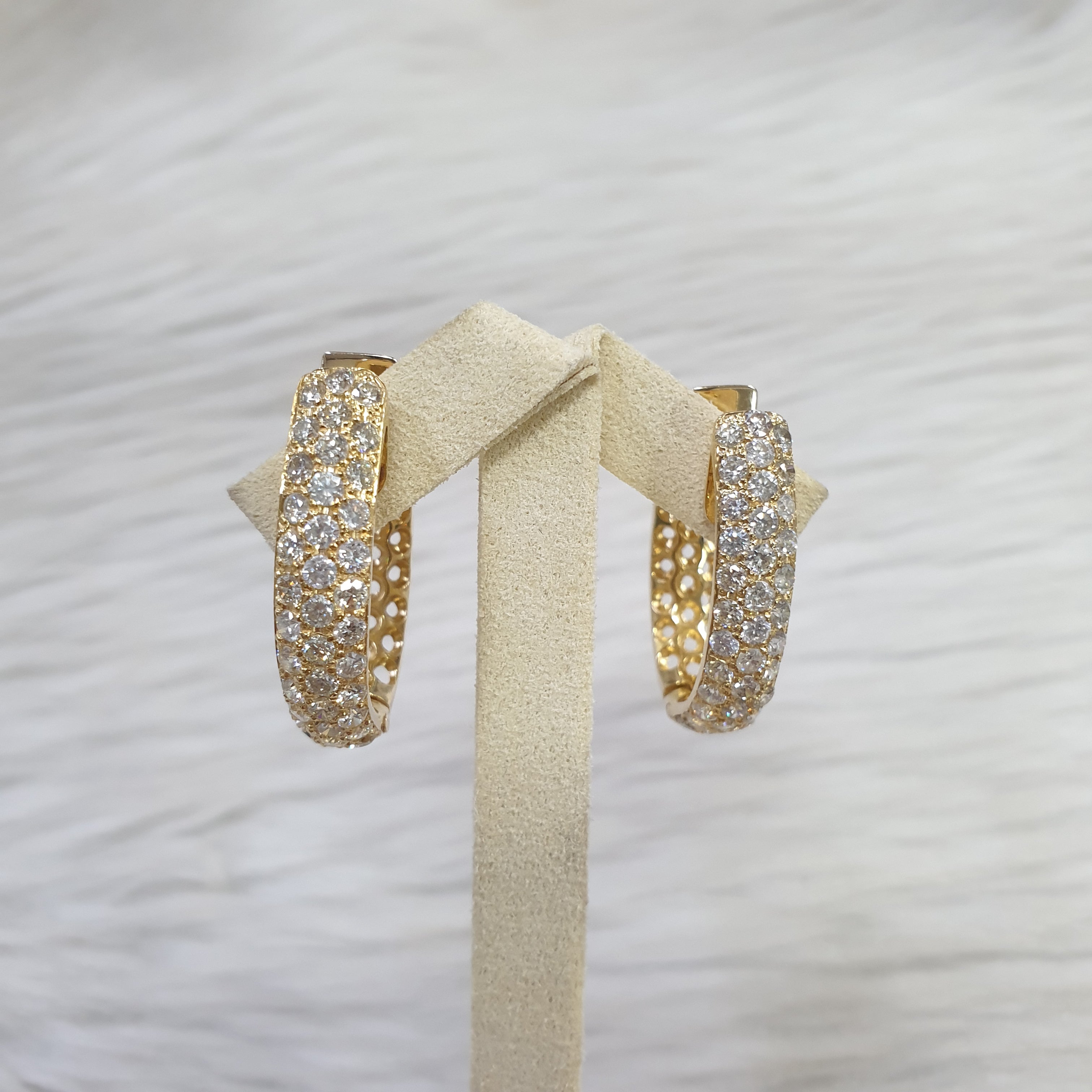 Creole Pair Earring - 14K Yellow Gold