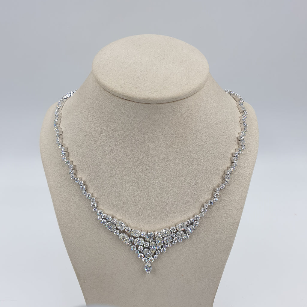 Necklace - 14K White Gold (SOLD - INQUIRE FOR MADE TO ORDER)