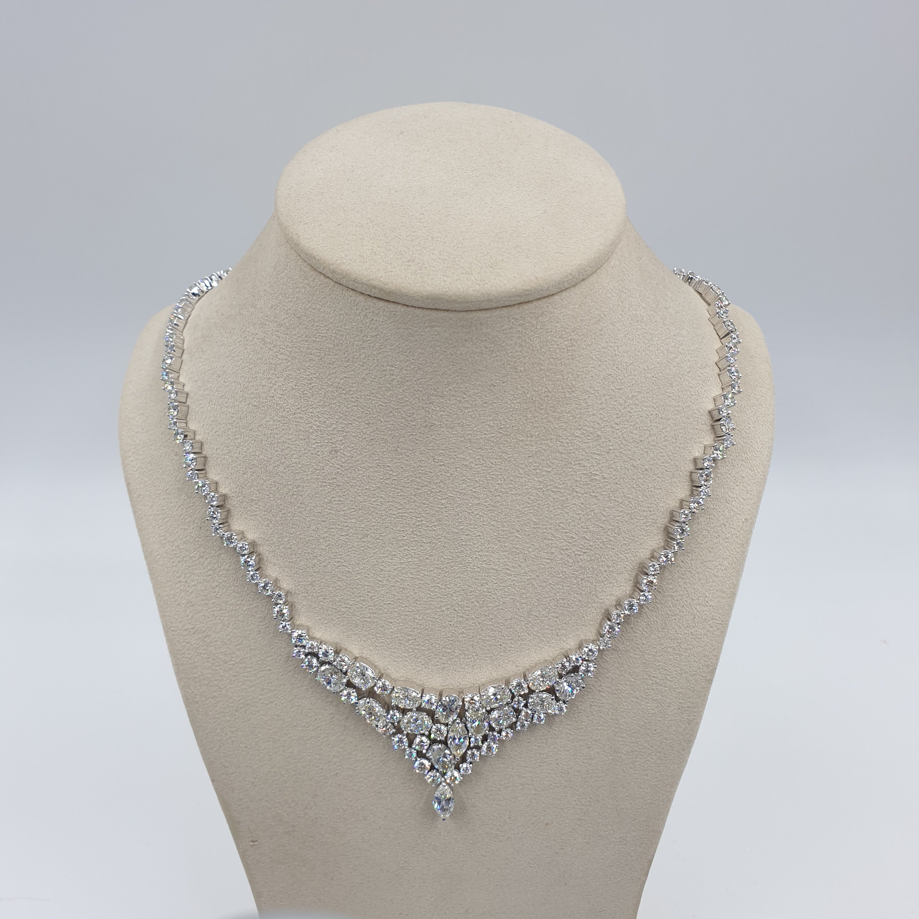 Necklace - 14K White Gold (SOLD - INQUIRE FOR MADE TO ORDER)