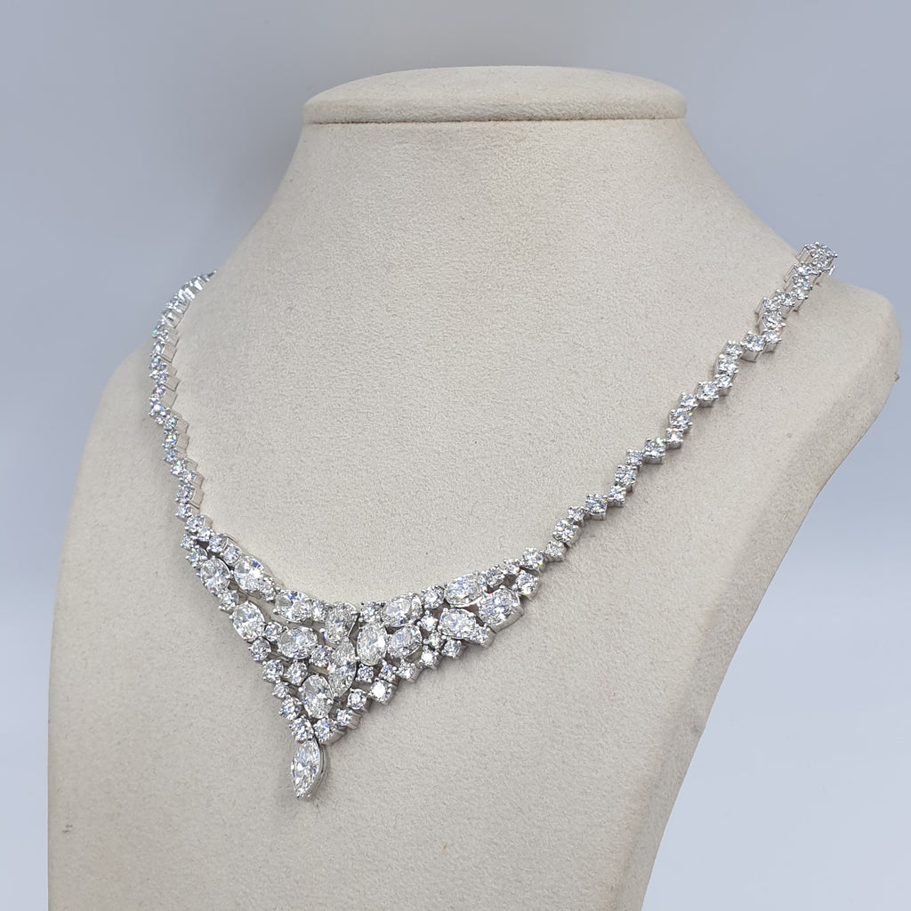 Necklace - 14K White Gold (SOLD - INQUIRE FOR MADE TO ORDER)