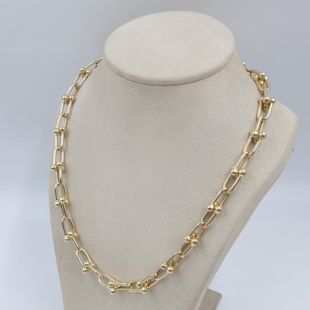 Hardware Necklace - 18KYellow Gold