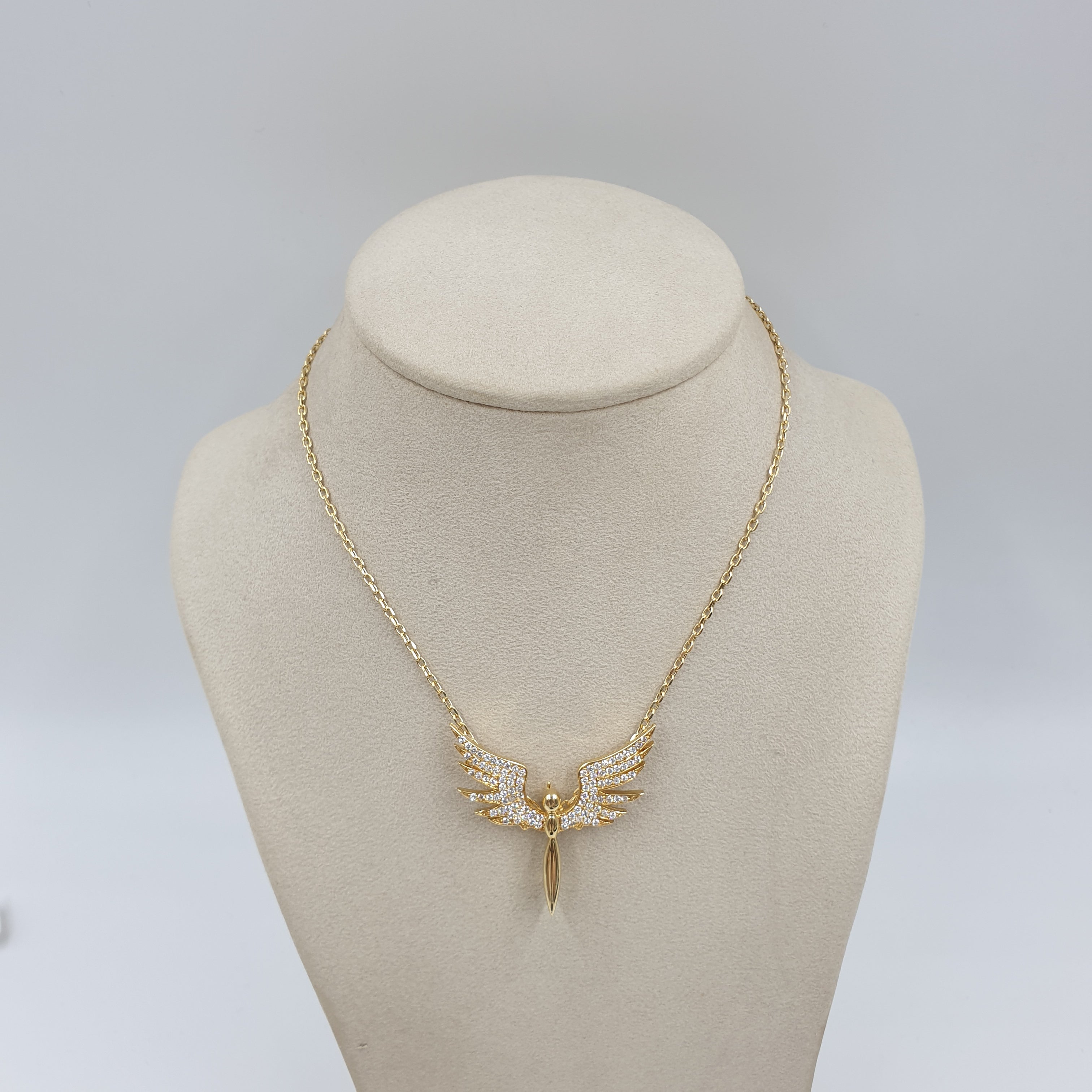 Angel Pin/Pendant – 14K Yellow Gold