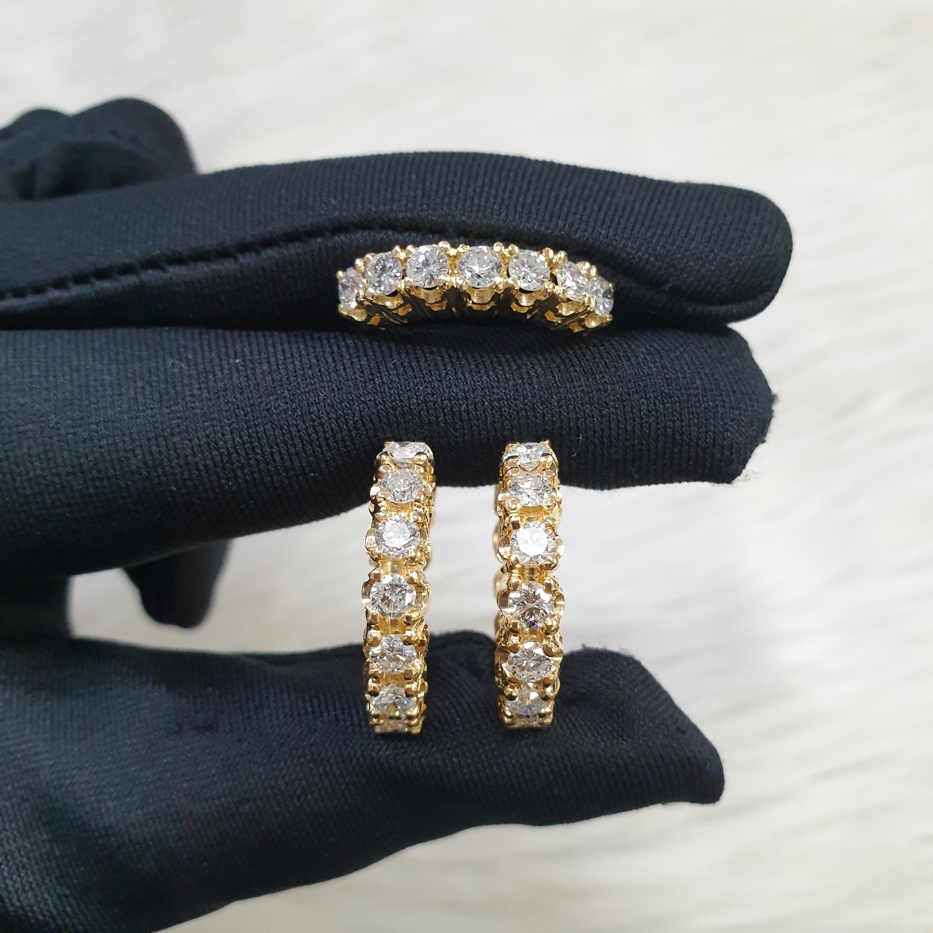 Terno - 14K Yellow Gold (SOLD - INQUIRE FOR MADE TO ORDER)