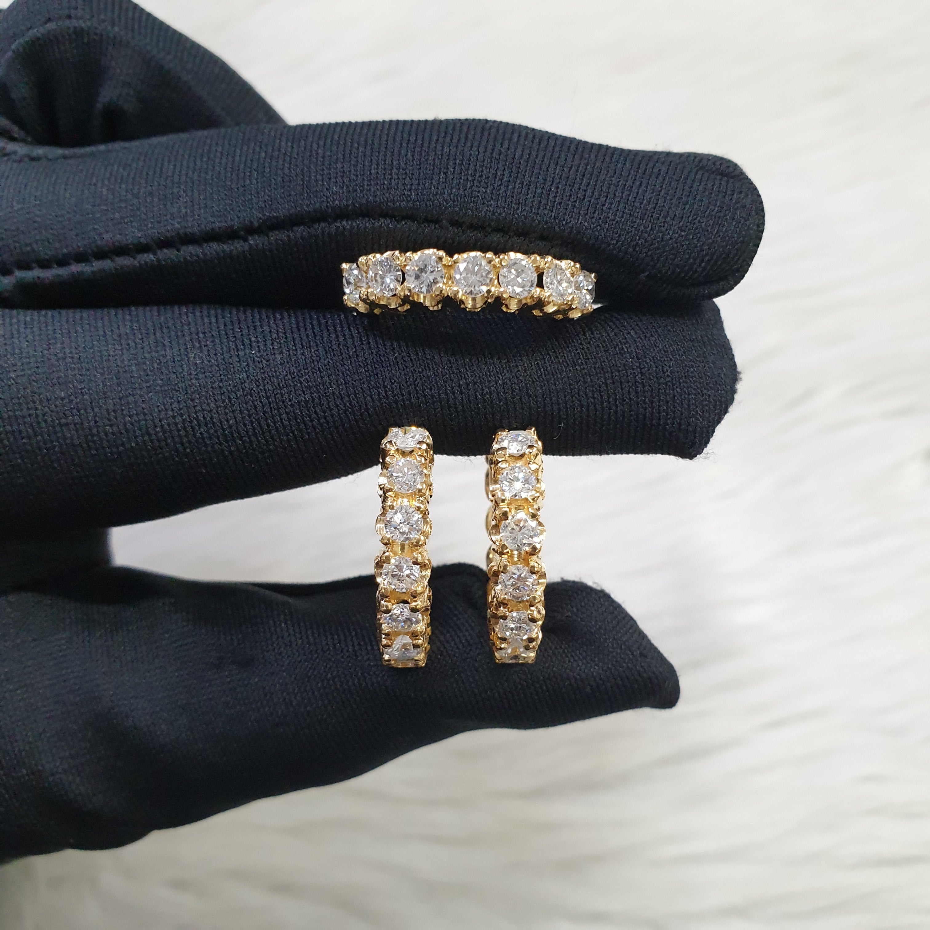 Terno - 14K Yellow Gold (SOLD - INQUIRE FOR MADE TO ORDER)