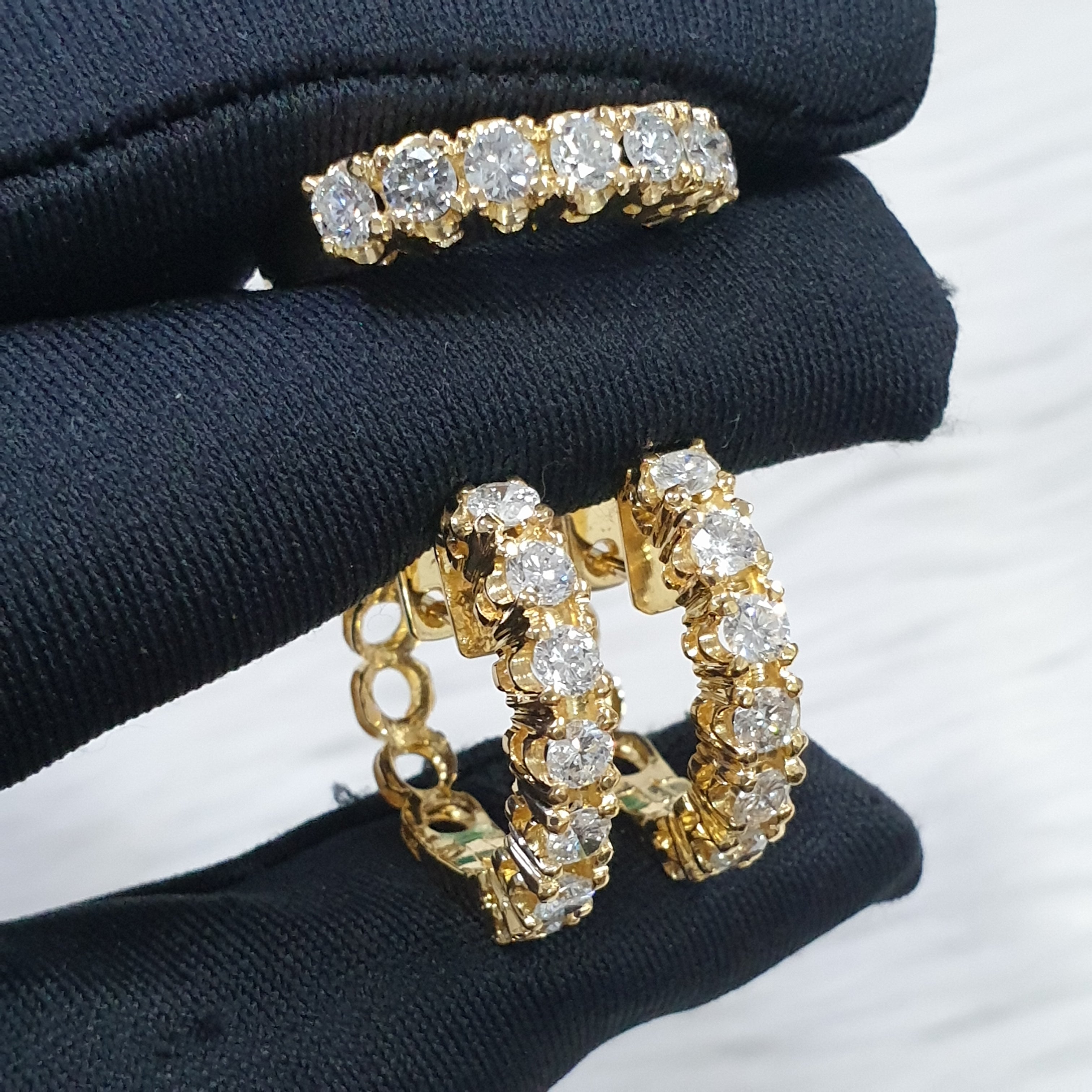 Terno - 14K Yellow Gold (SOLD - INQUIRE FOR MADE TO ORDER)