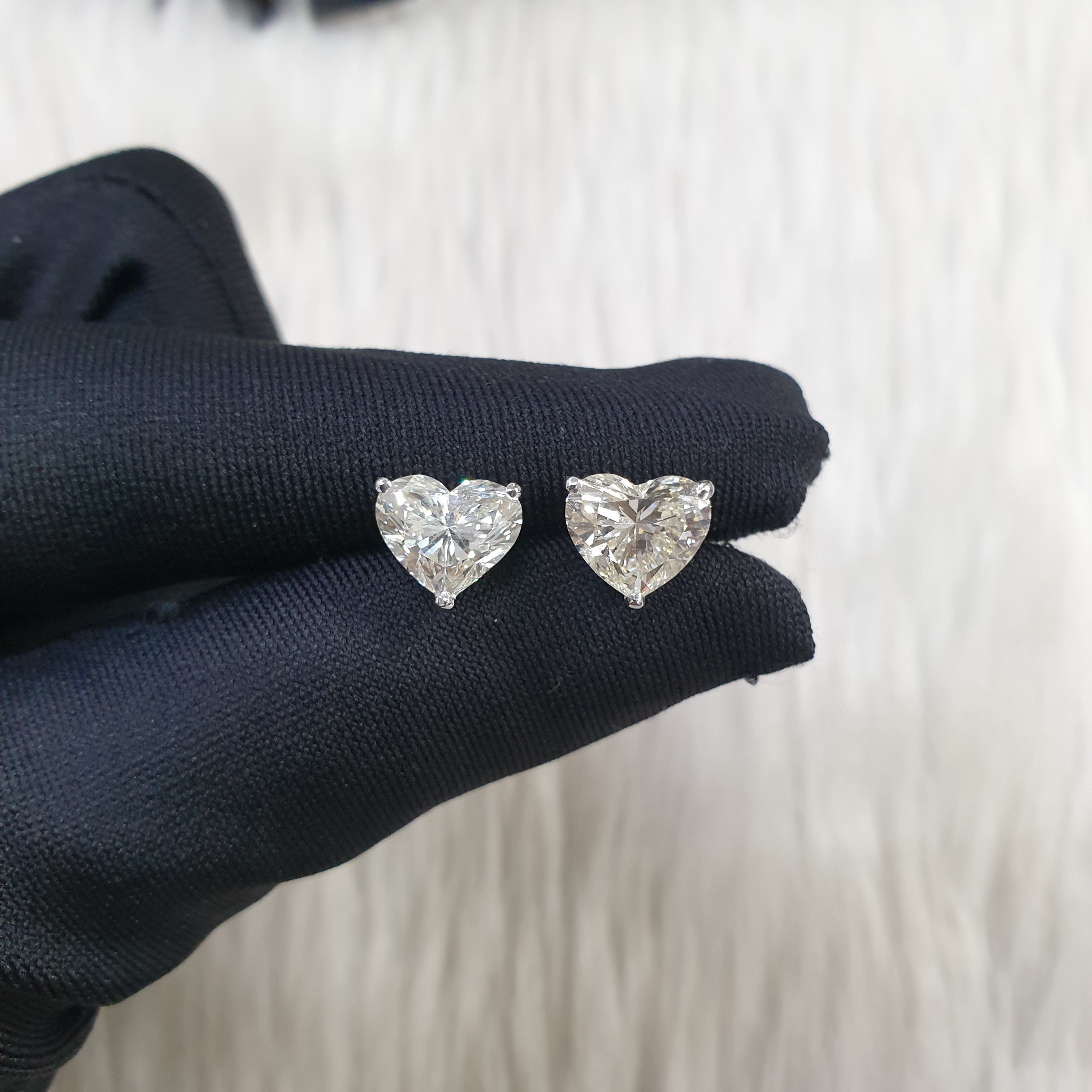Detachable Pair Earring - 14K White Gold