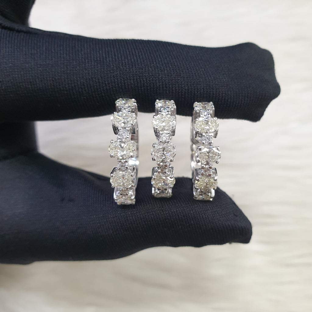 Creolla Terno - 14K White Gold