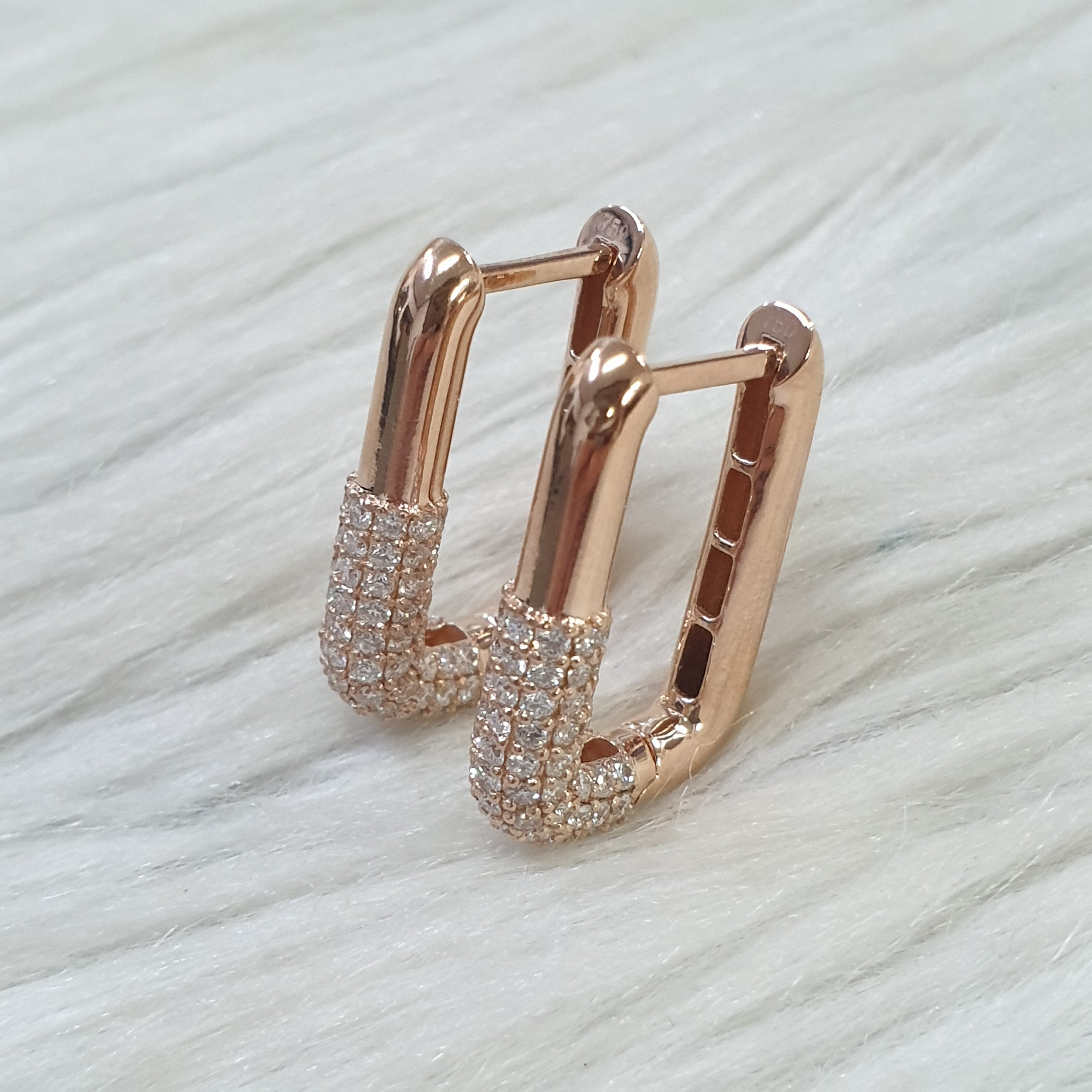 Pair Earring - 18K Rose Gold