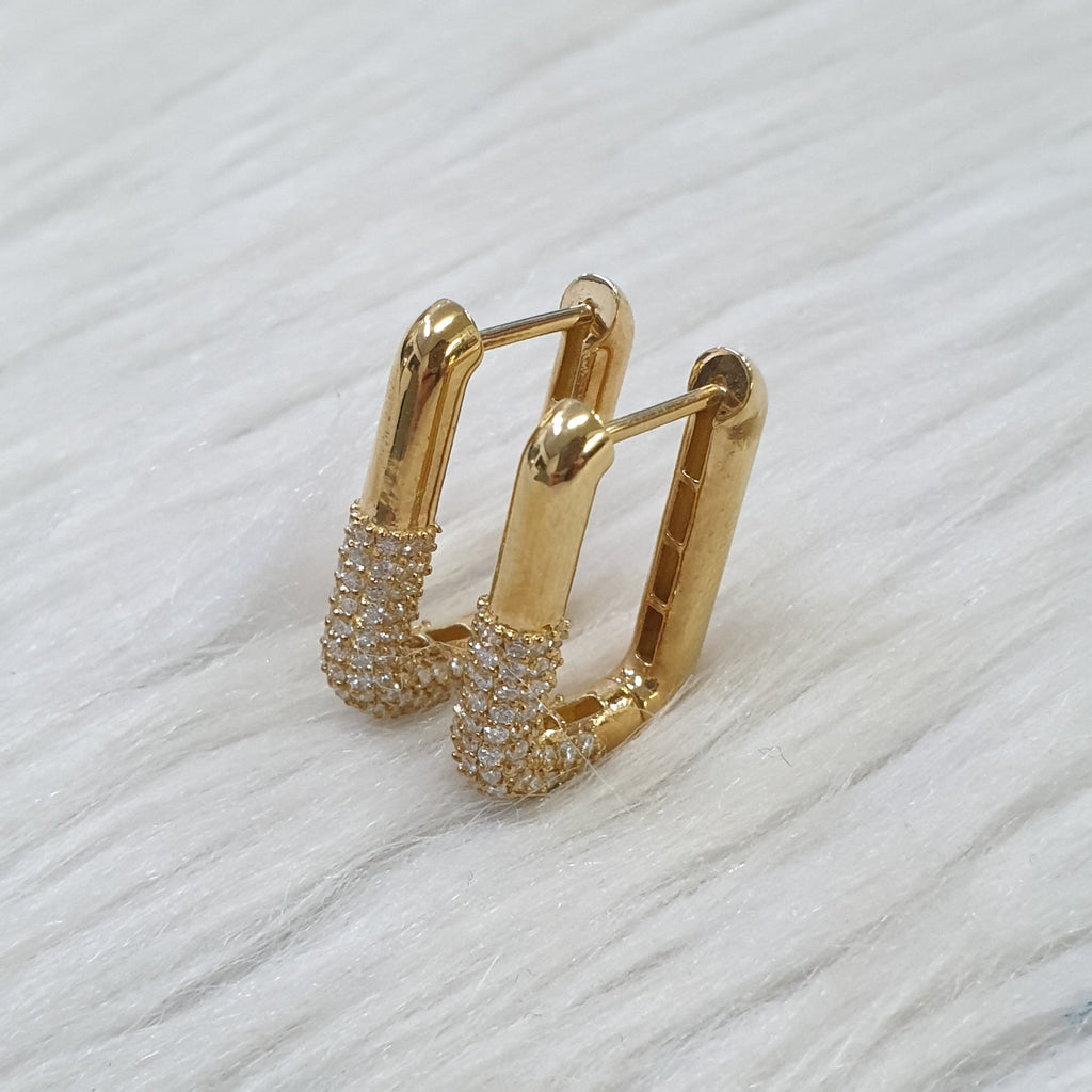 Pair Earring - 18K Yellow Gold