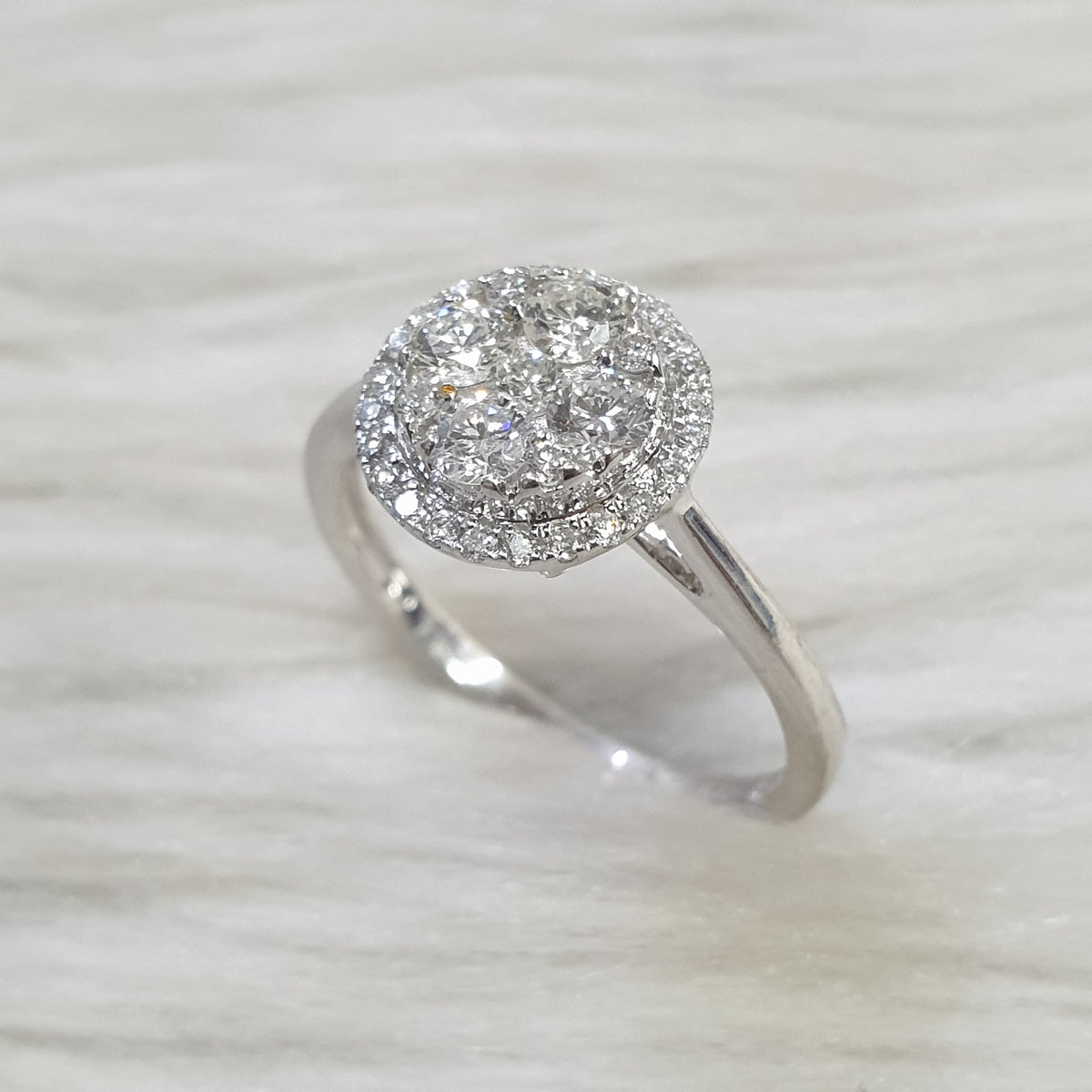 Ladies Ring Rositas - 18K White Gold