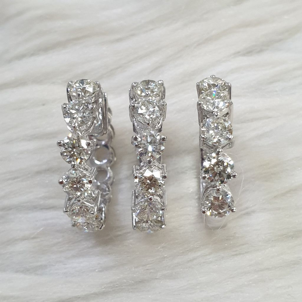 Creolla Terno - 14K White Gold