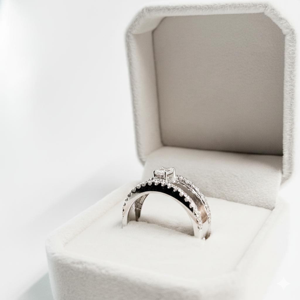 RING - 14K White Gold