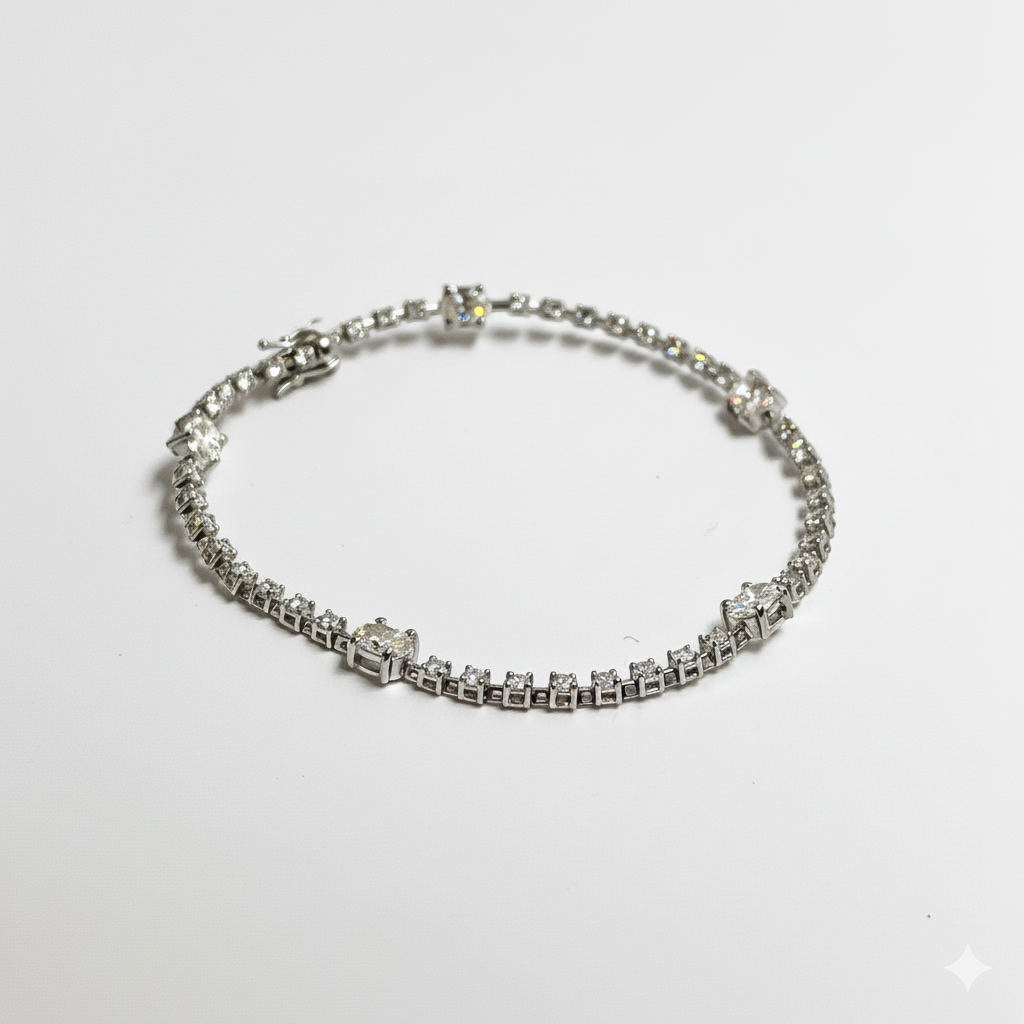 Tennis Bracelet (SOLD - INQUIRE FOR MADE TO ORDER)