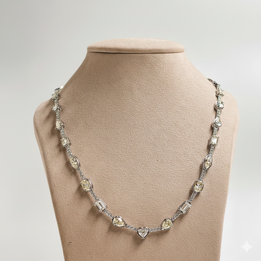 Necklace - 14K White Gold