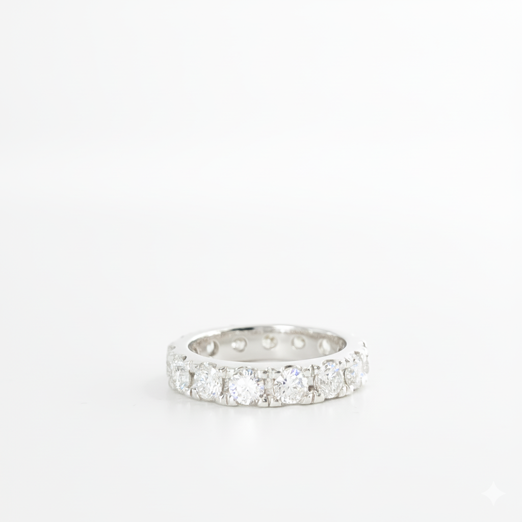 Full Eternity Ring – White Gold