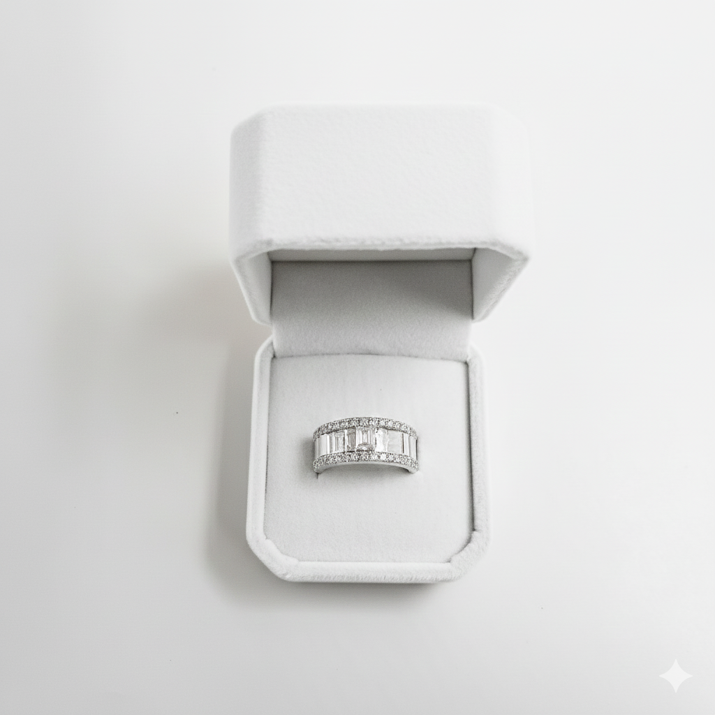 RING - 14K White Gold