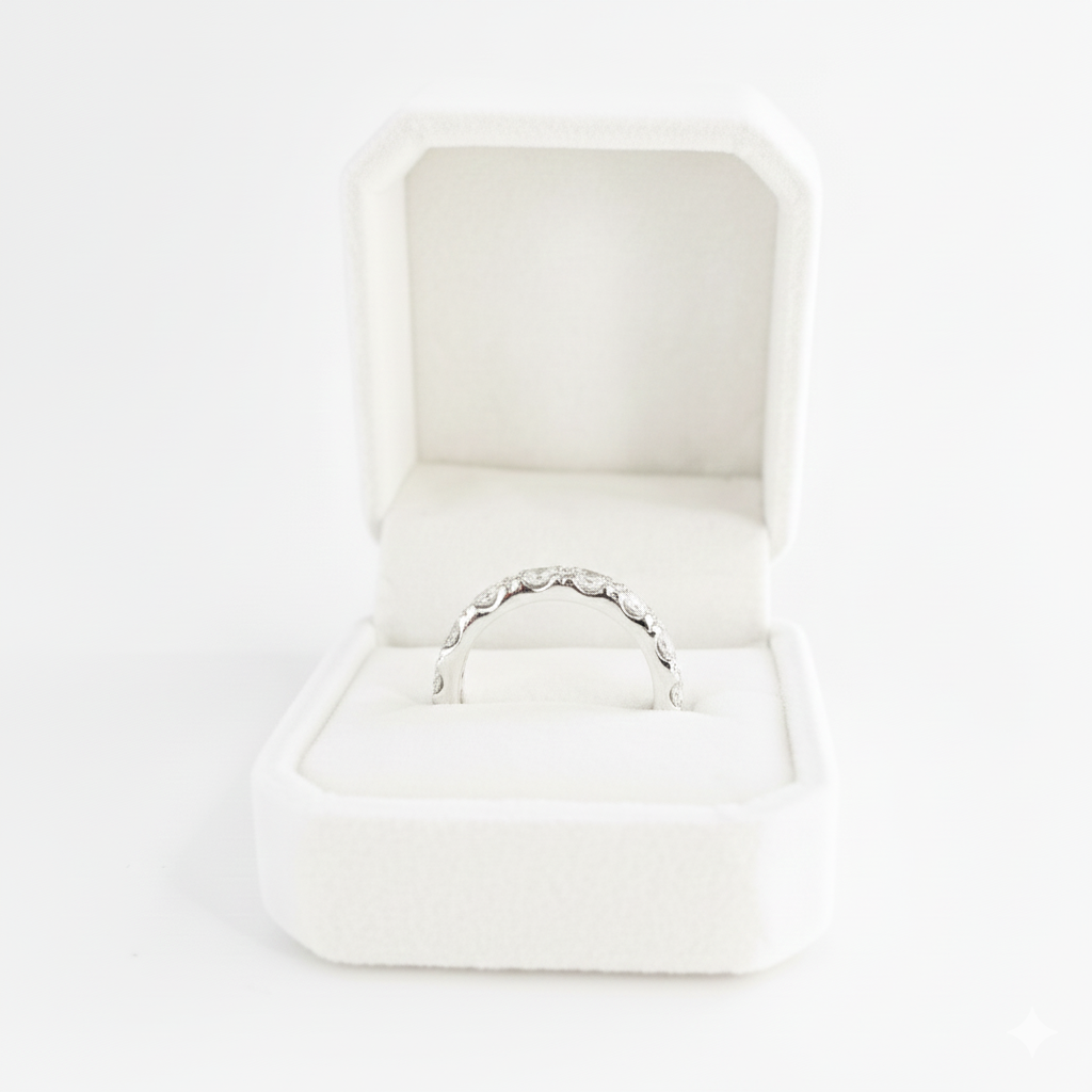 Full Eternity Ring – White Gold
