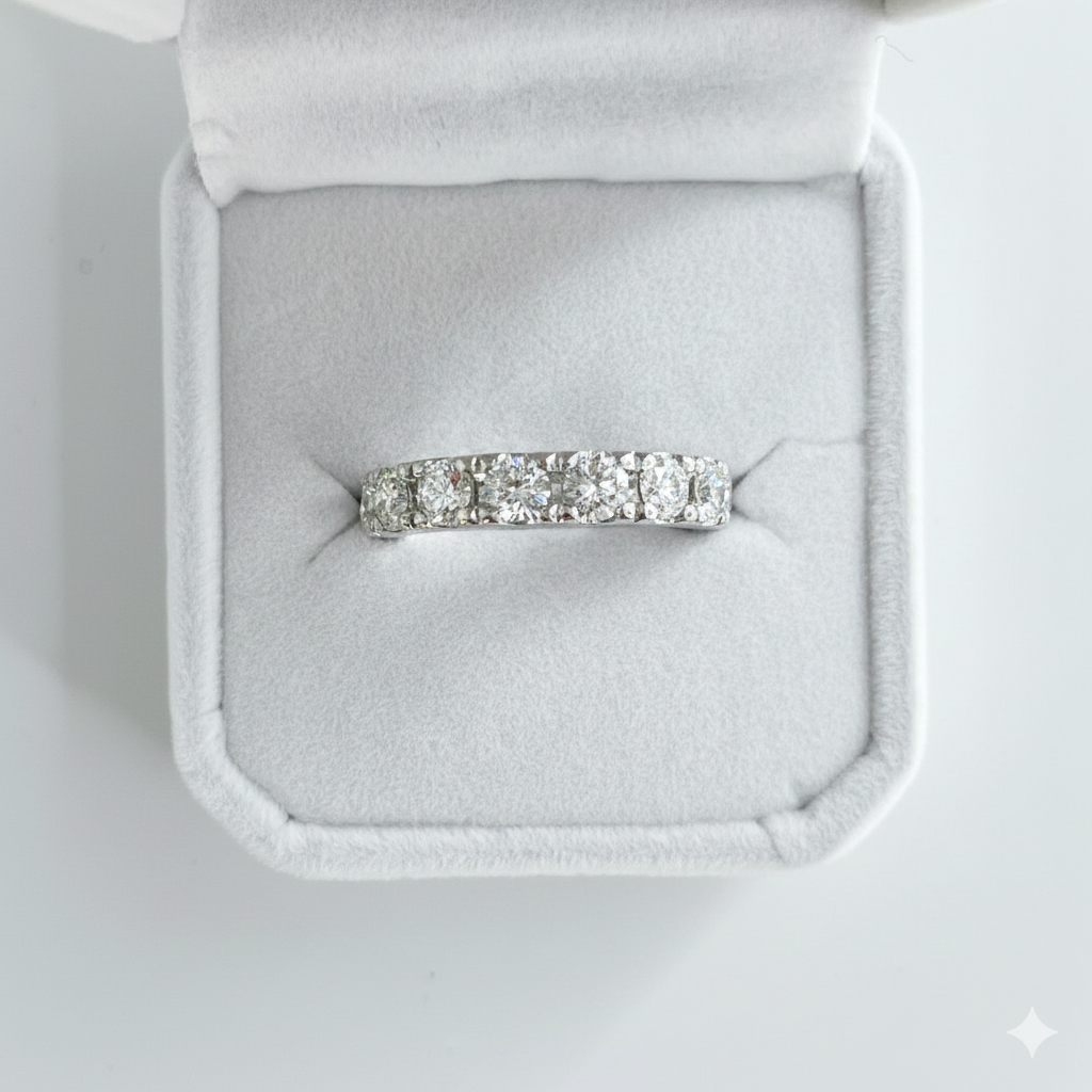 Full Eternity Ring – White Gold