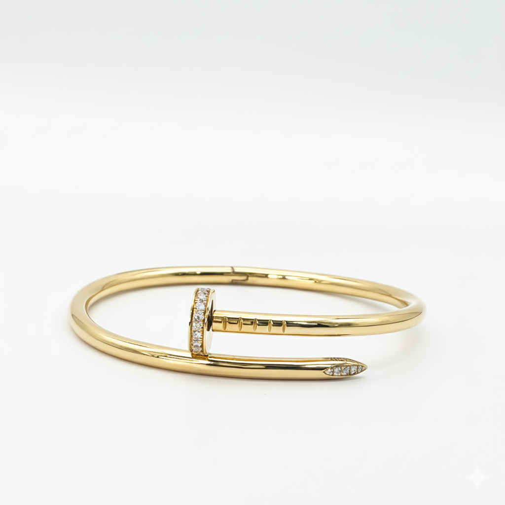 Nail Bangle (SOLD - INQUIRE FOR MADE TO ORDER)
